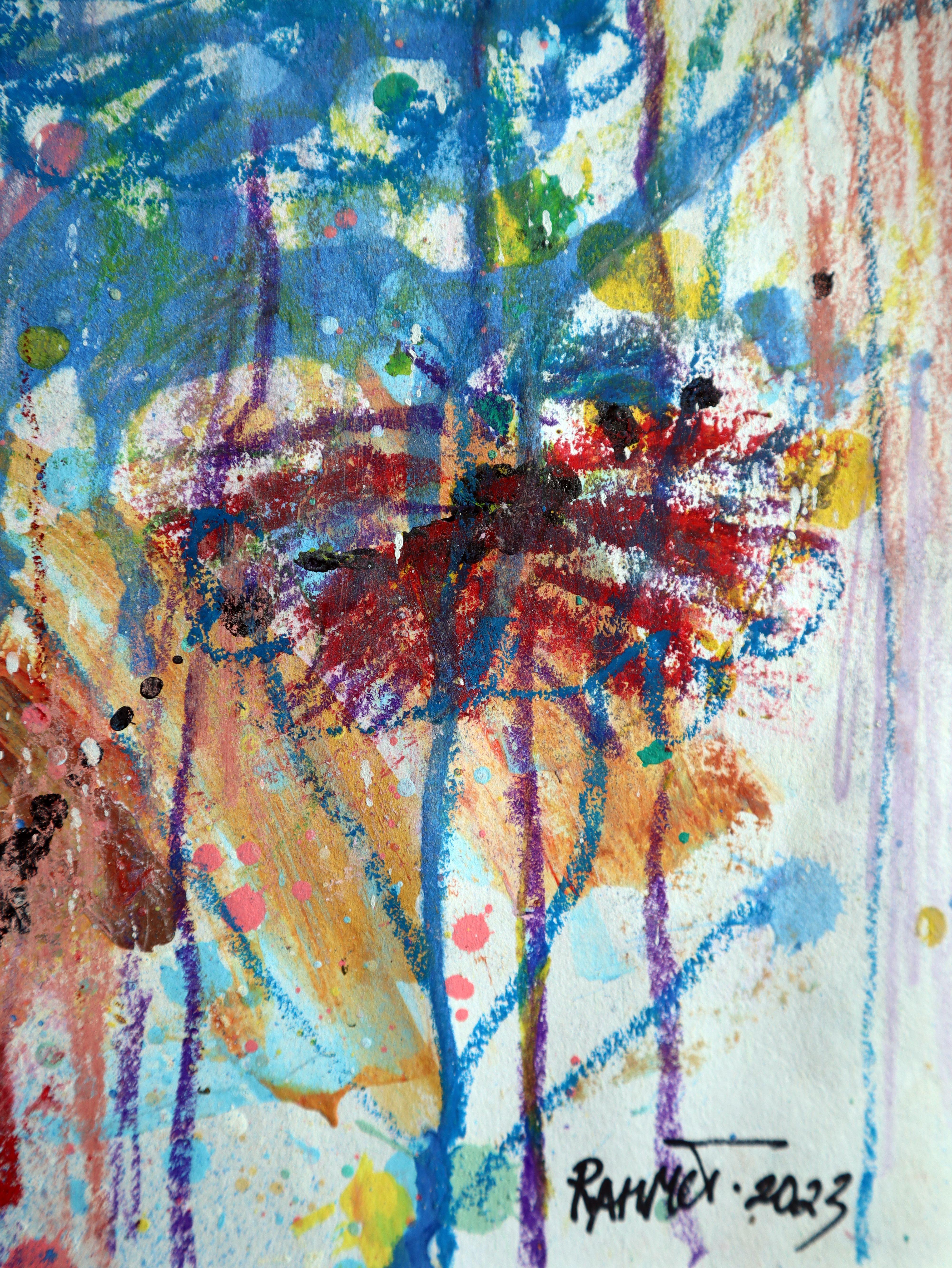 Fanasie mit Blumen 126 im Angebot 7