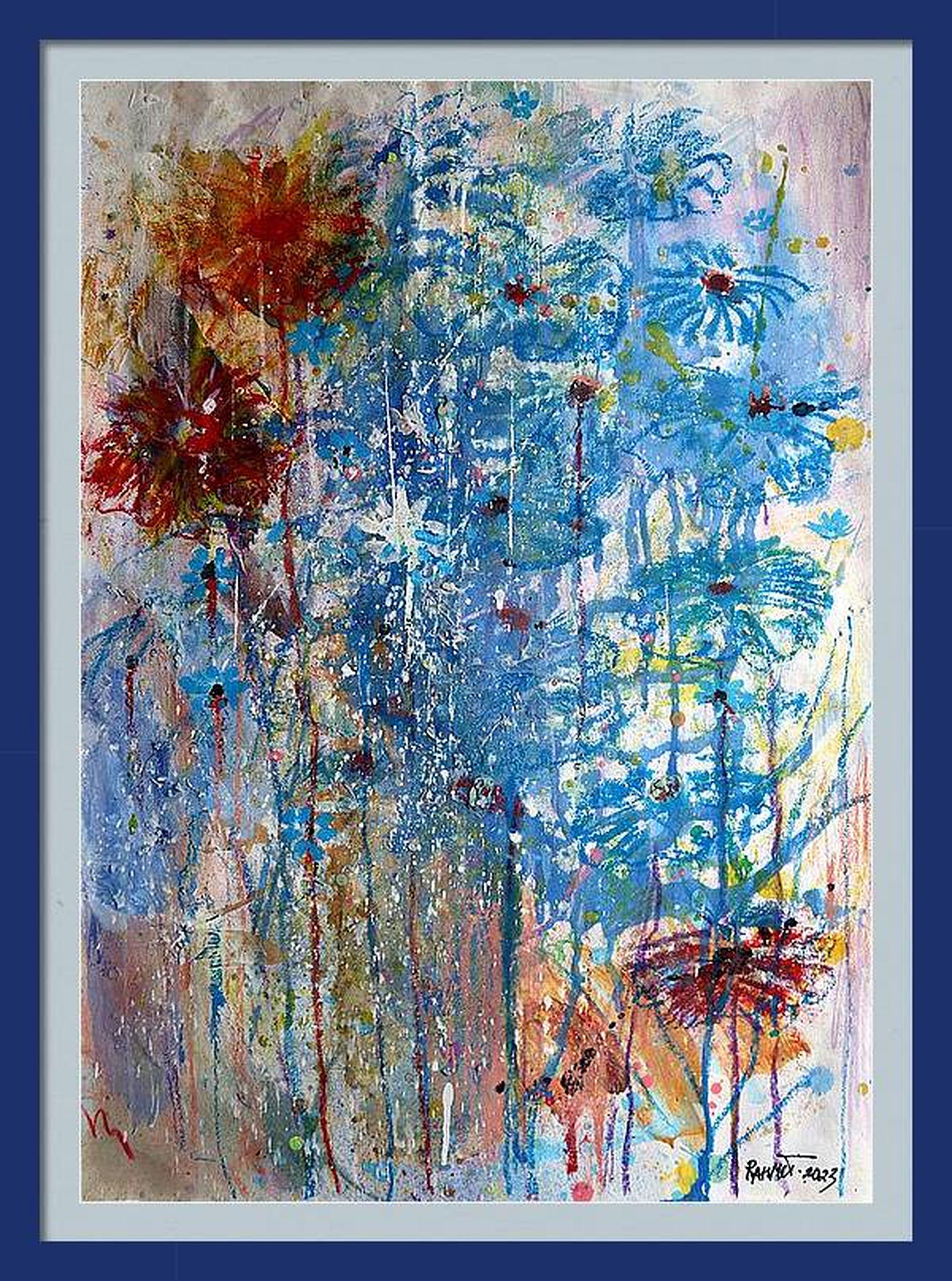 Fanasie mit Blumen 126 im Angebot 13