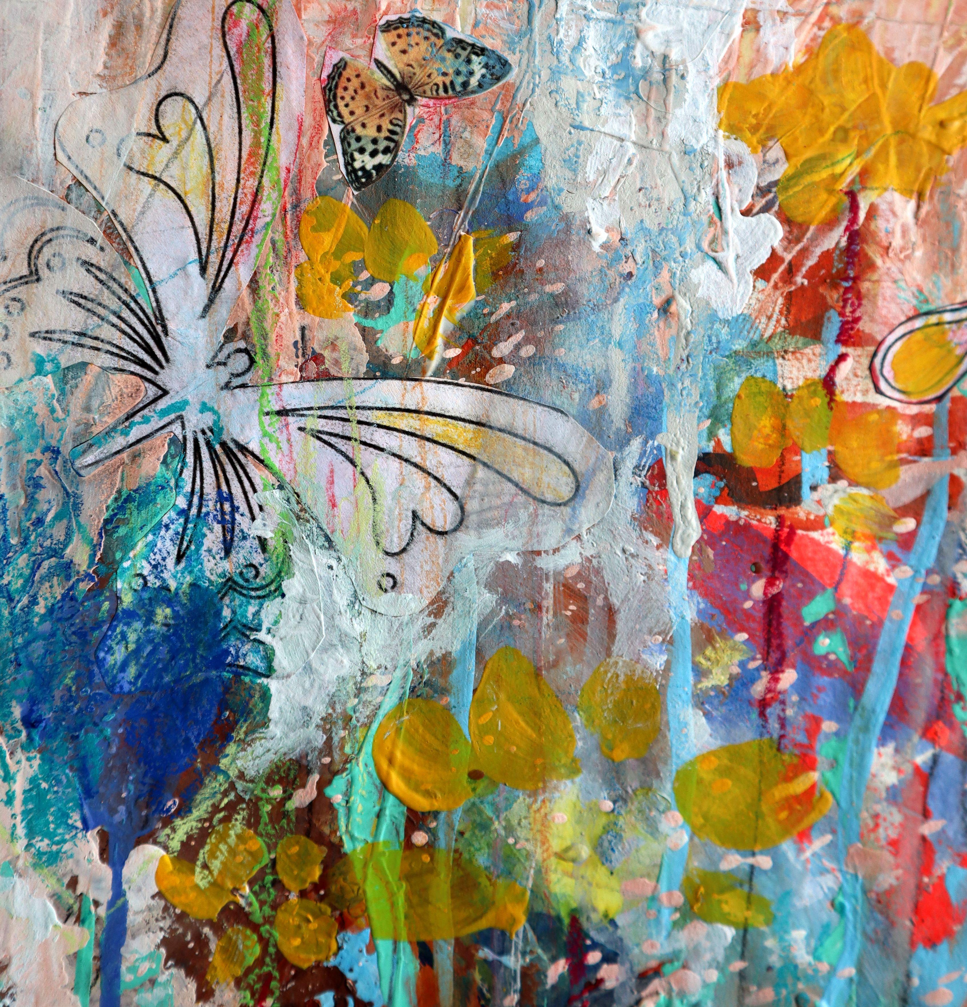 Fantaisie avec des fleurs 127 en vente 5