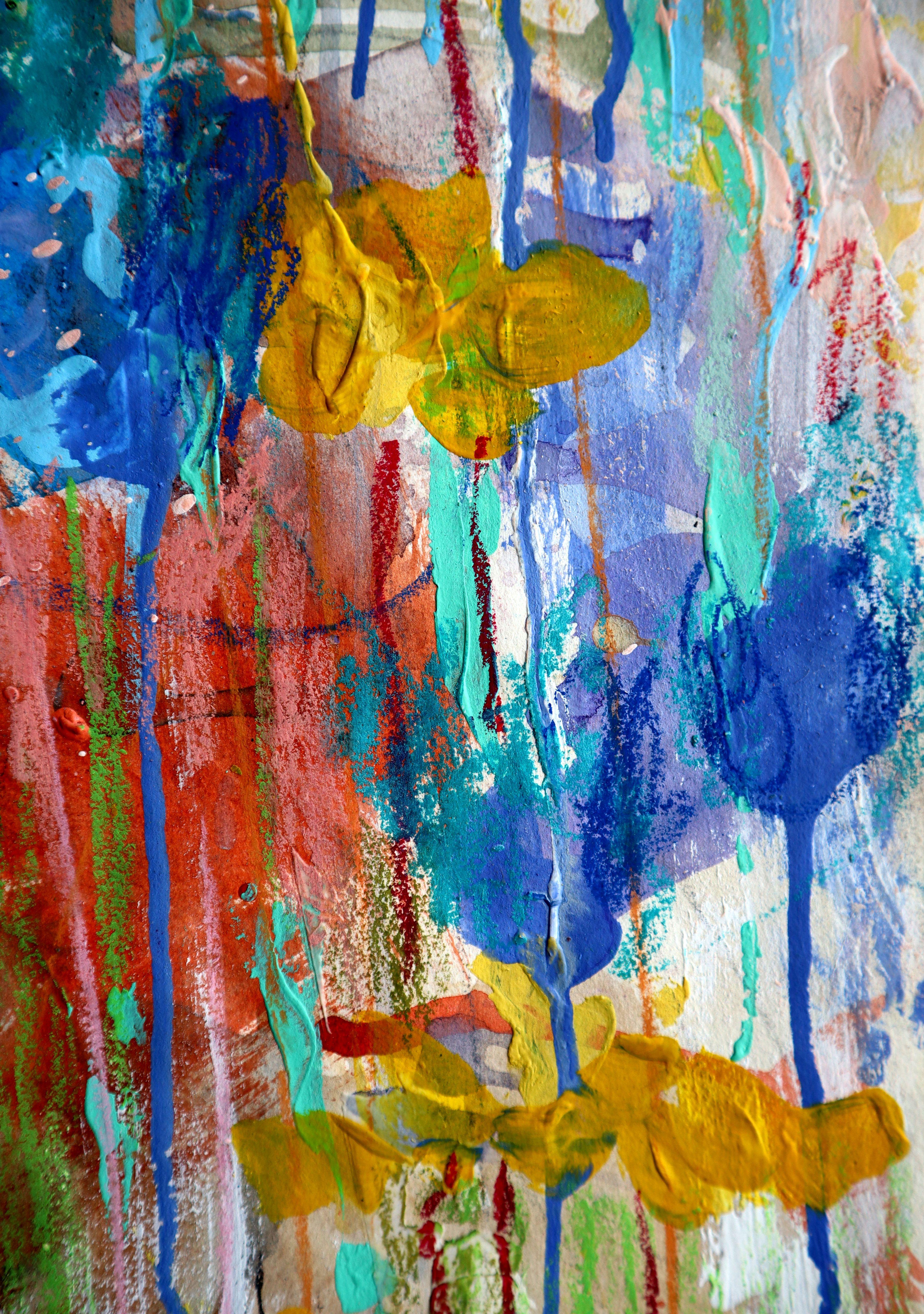 Fantaisie avec des fleurs 127 en vente 8