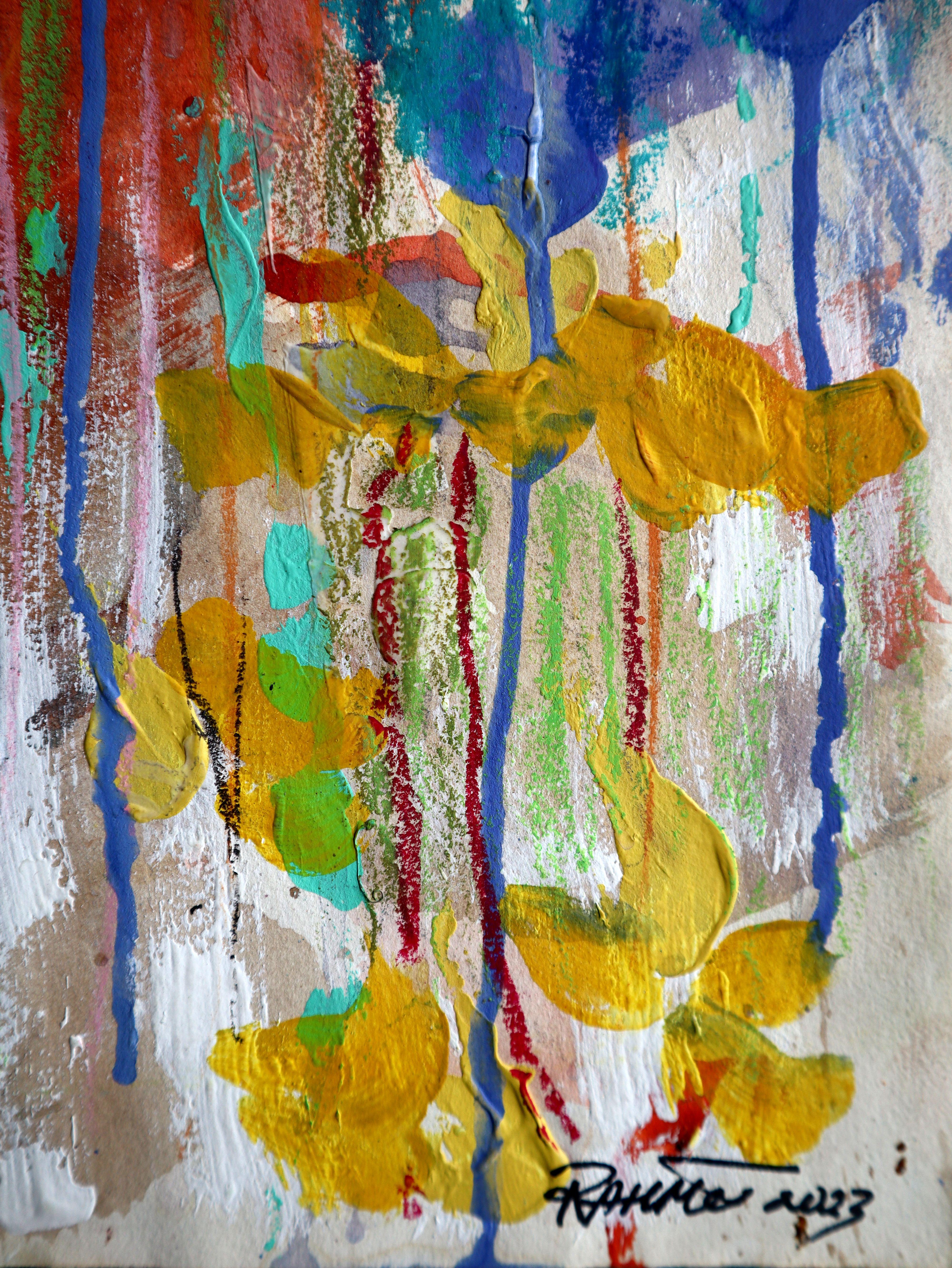 Fantaisie avec des fleurs 127 en vente 10