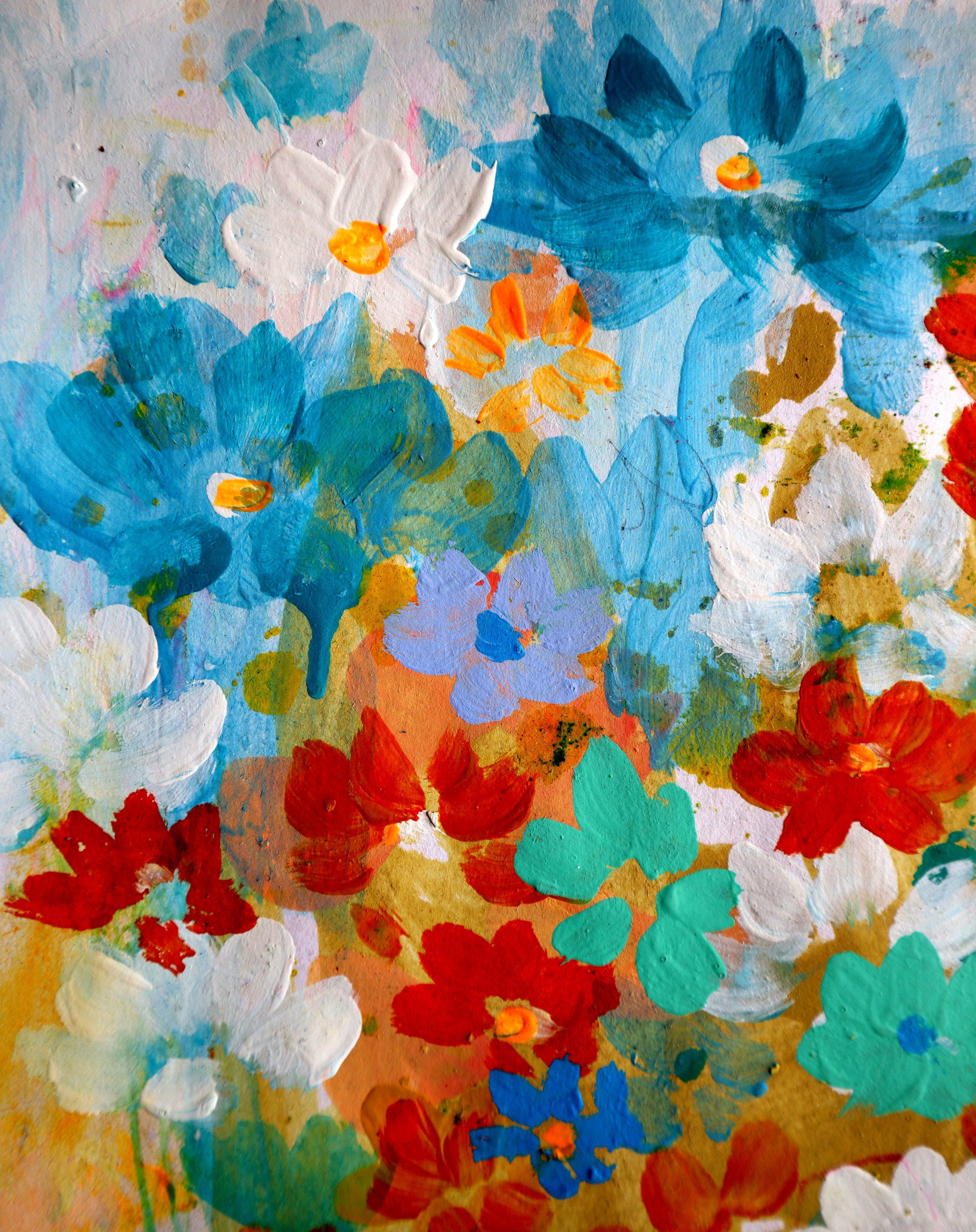 Fanasie mit Blumen 129 im Angebot 7