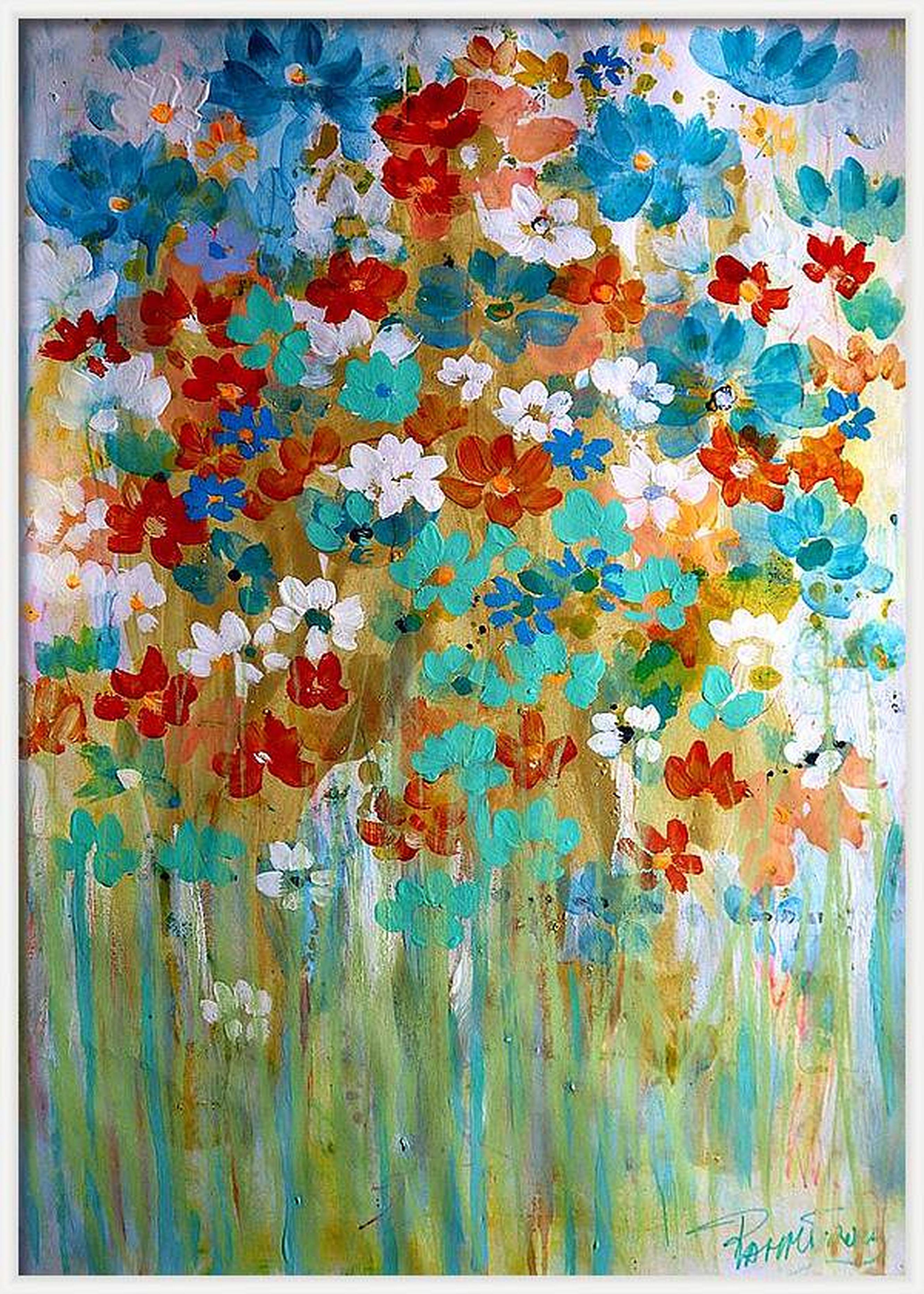 Fanasie mit Blumen 129 im Angebot 3