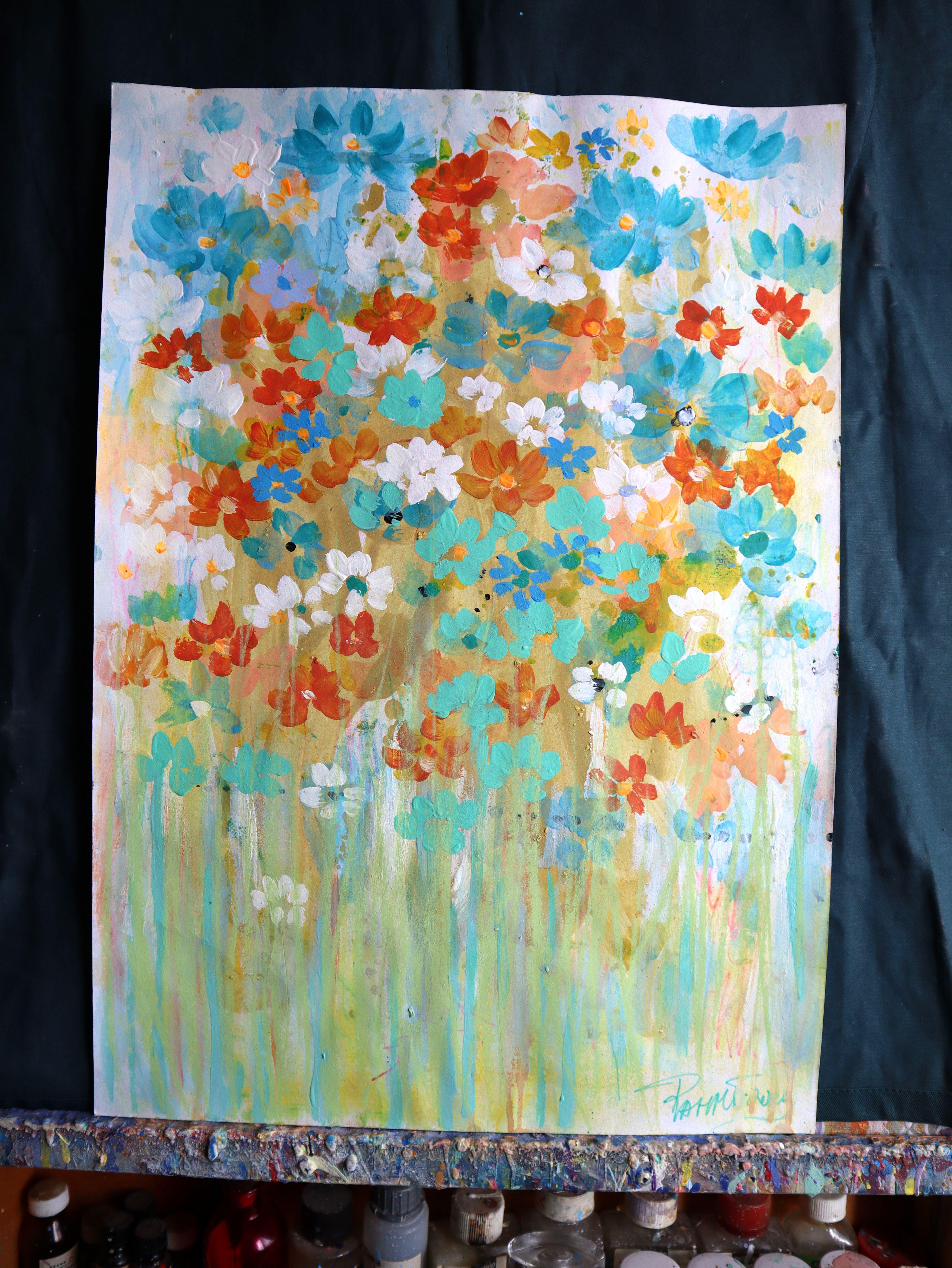 Fanasie mit Blumen 129 im Angebot 4