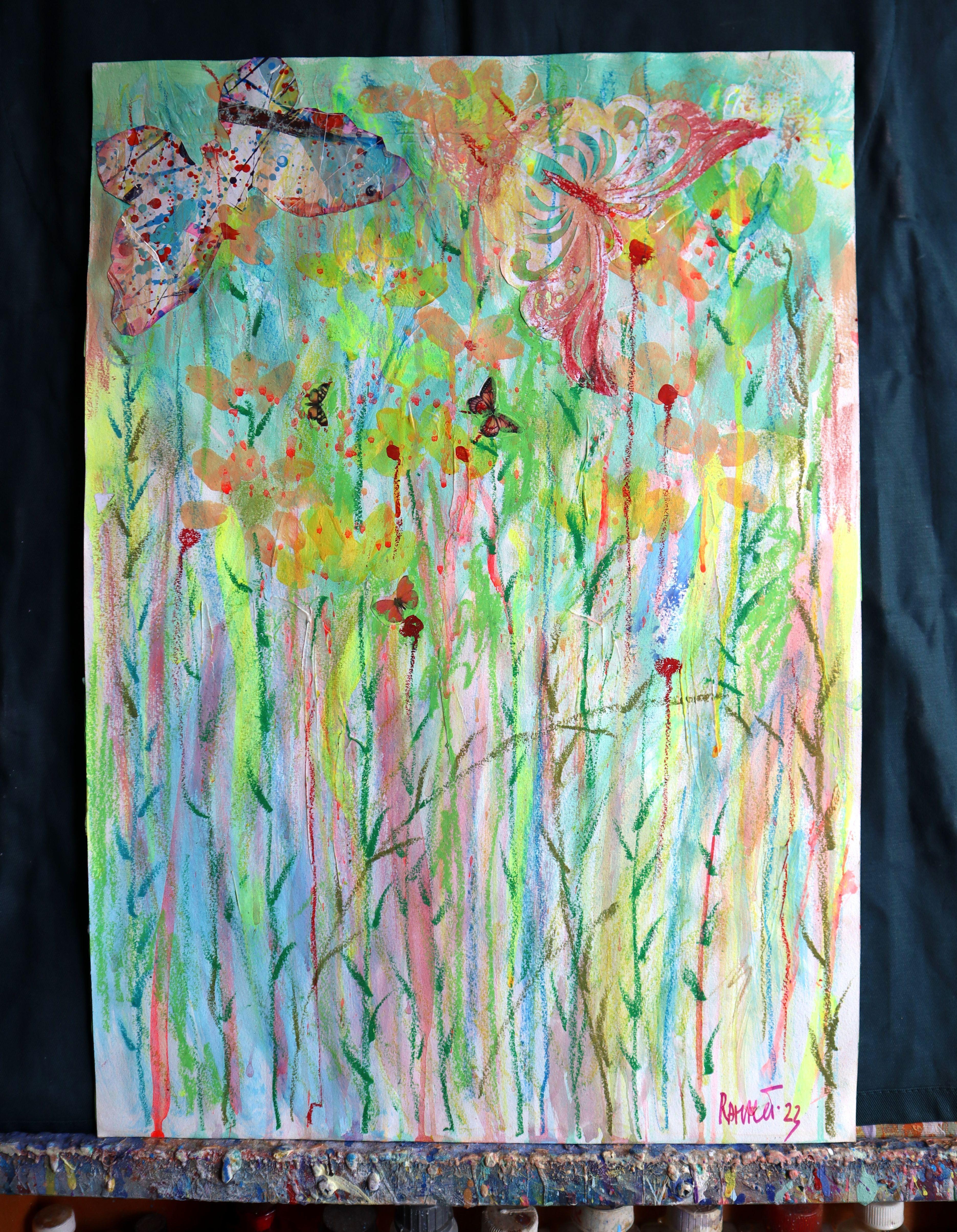 Fanasie mit Blumen 130 im Angebot 5