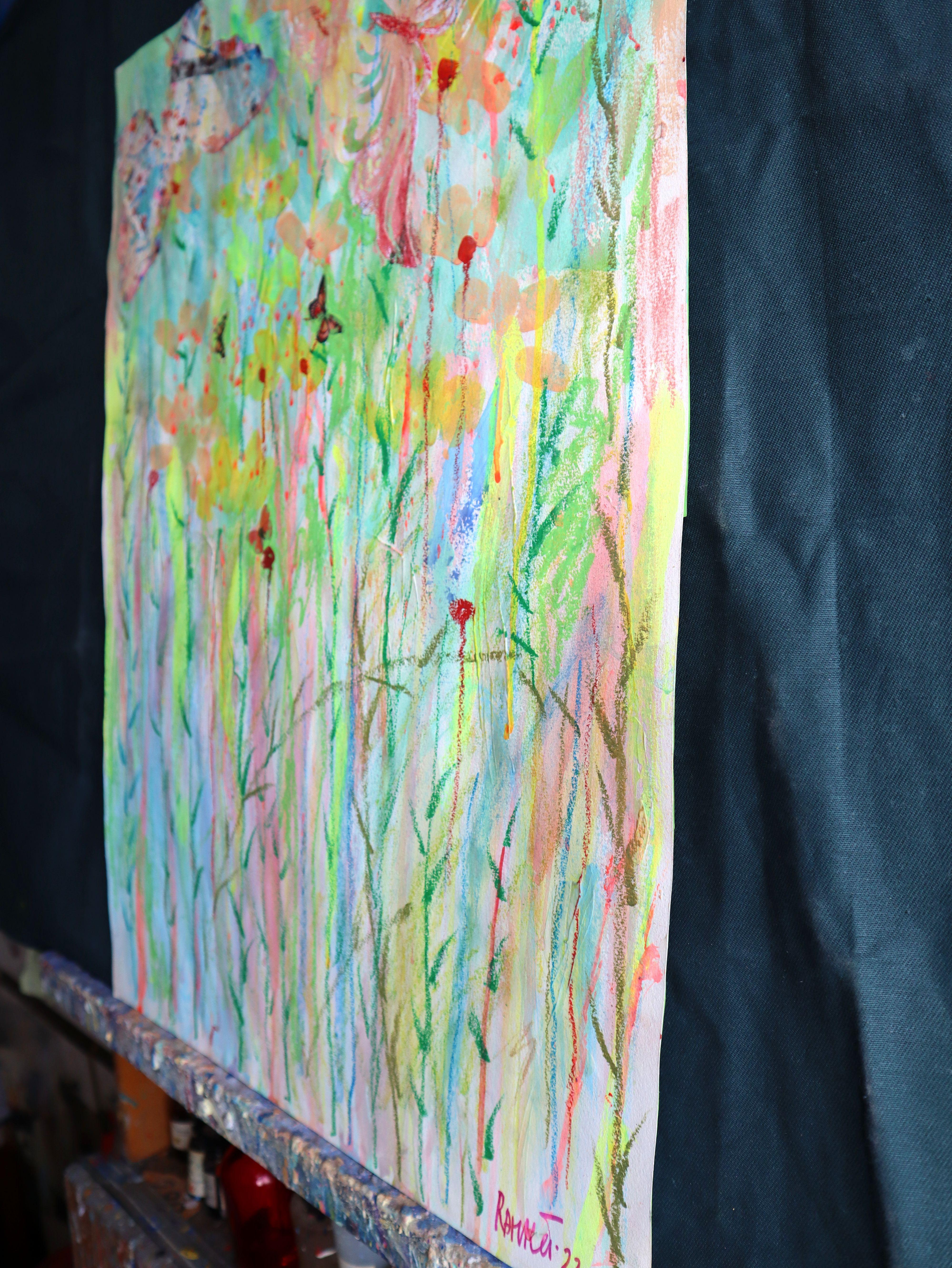 Fanasie mit Blumen 130 im Angebot 7