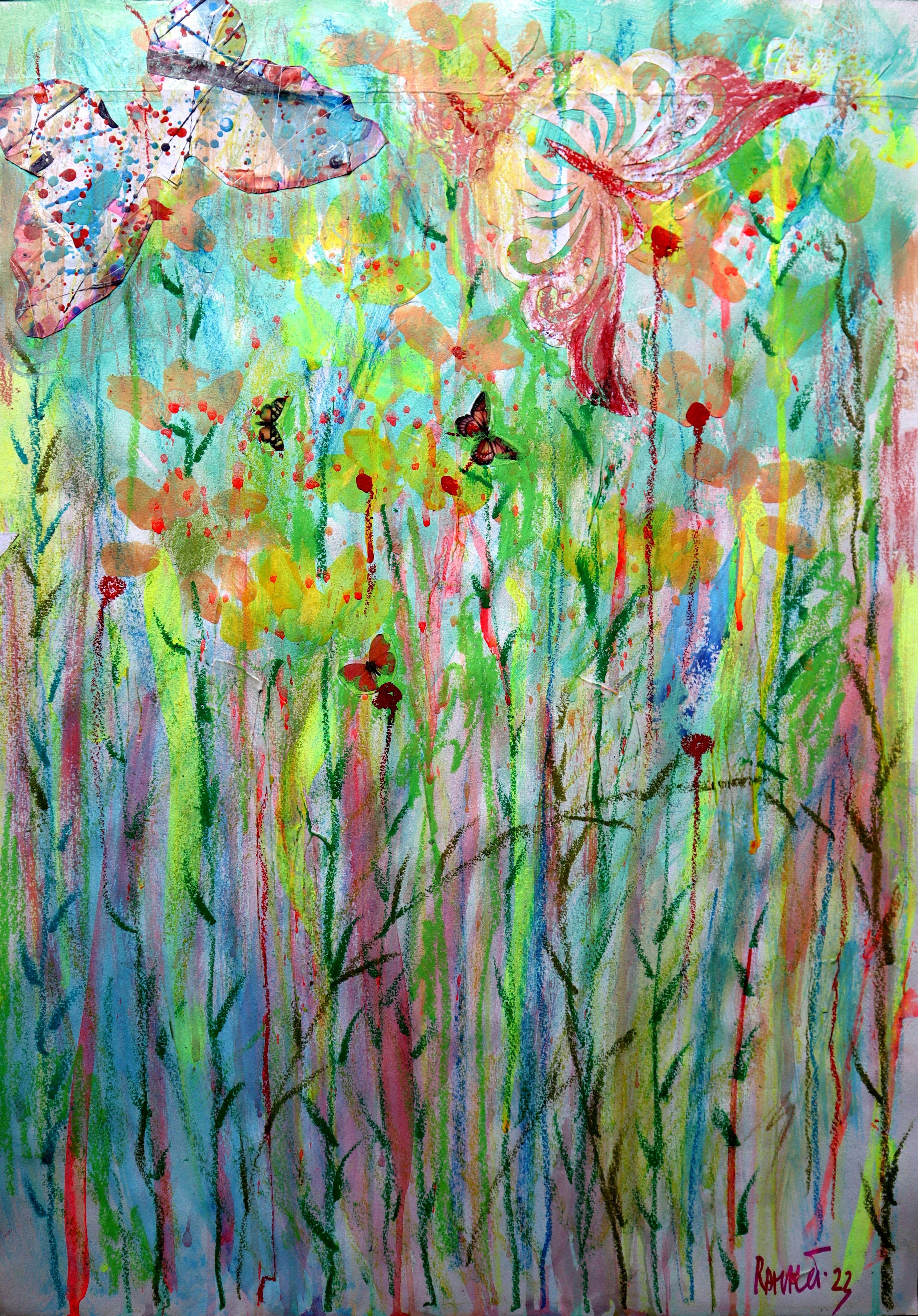 Fanasie mit Blumen 130 im Angebot 8