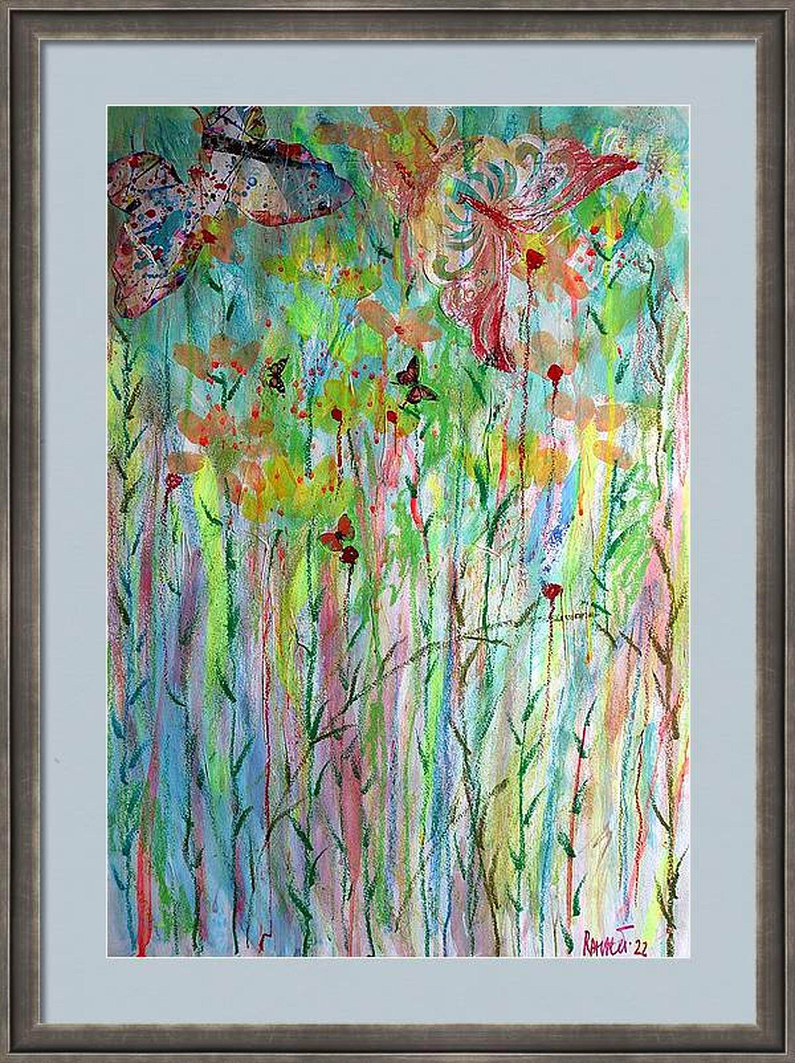 Fanasie mit Blumen 130 im Angebot 1