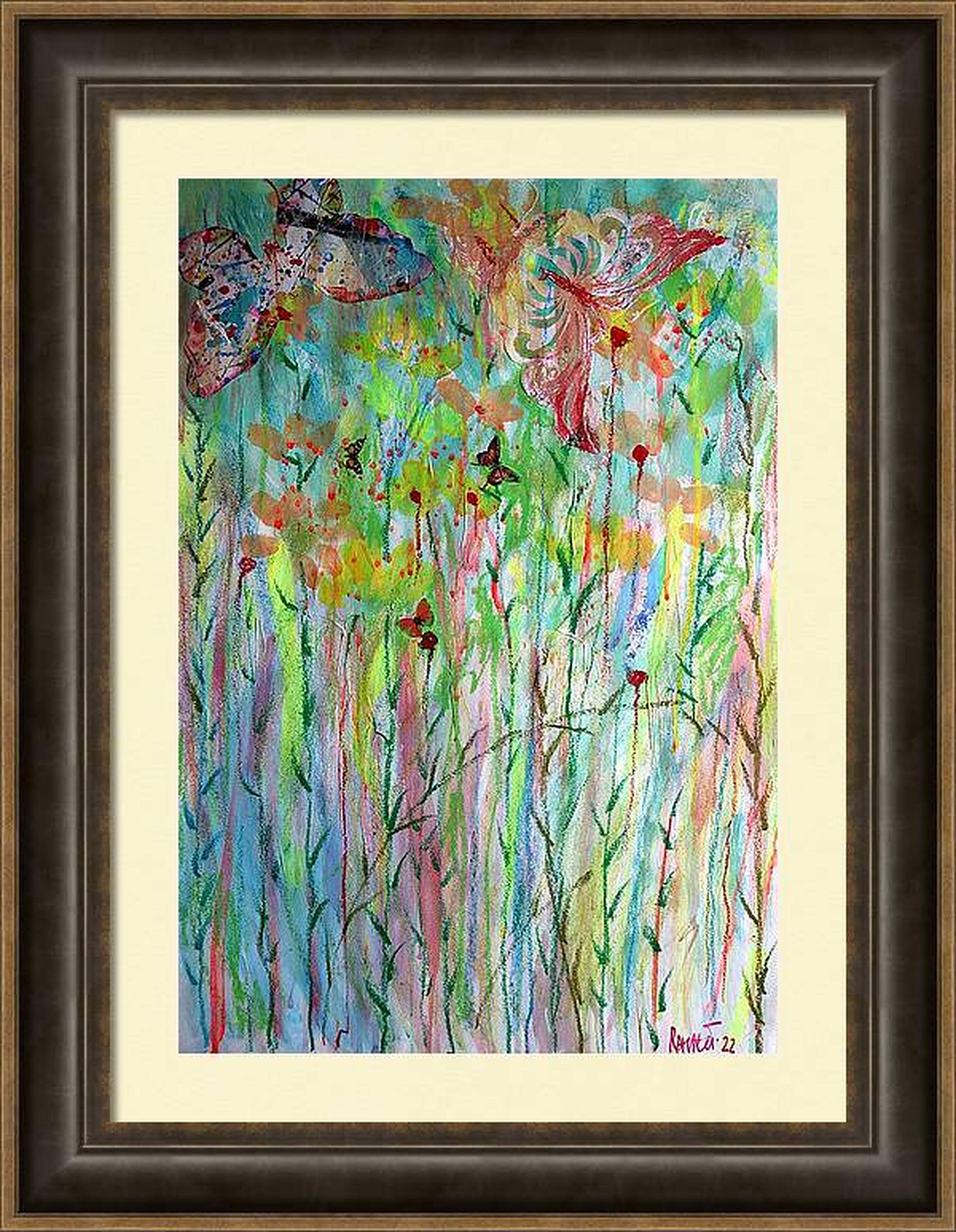 Fanasie mit Blumen 130 im Angebot 2