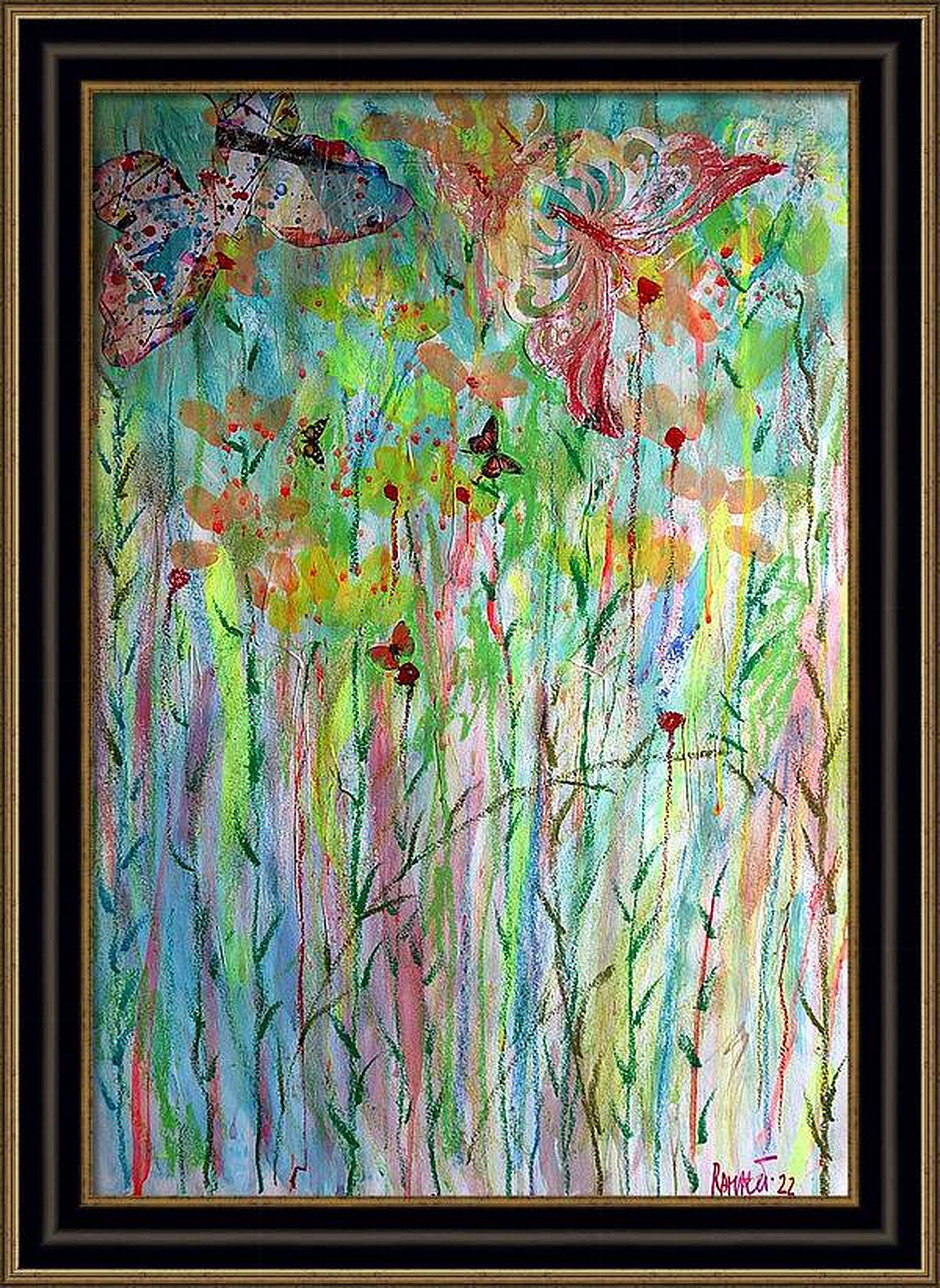 Fanasie mit Blumen 130 im Angebot 4