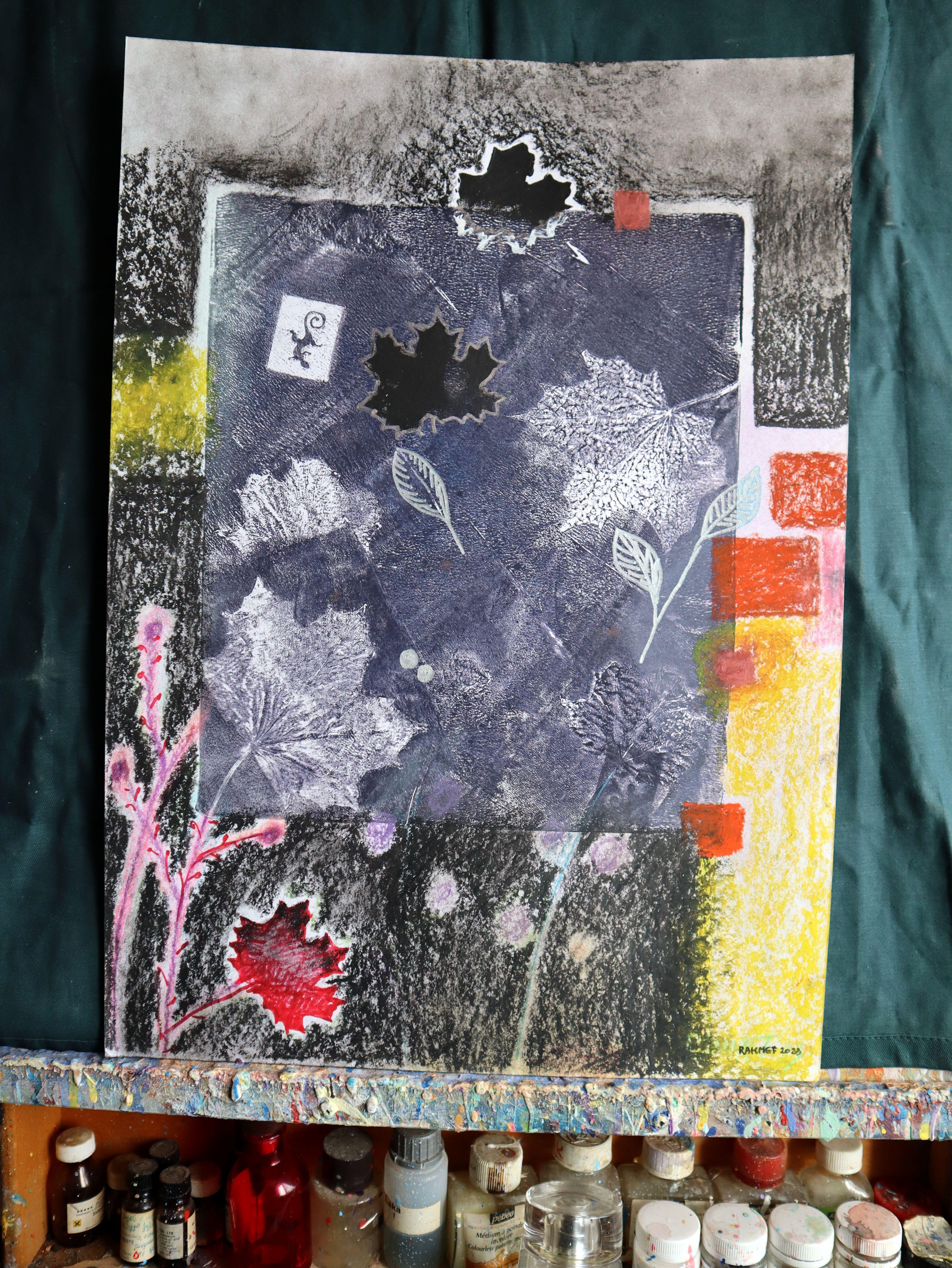 Fanasie mit Blumen 132 im Angebot 6