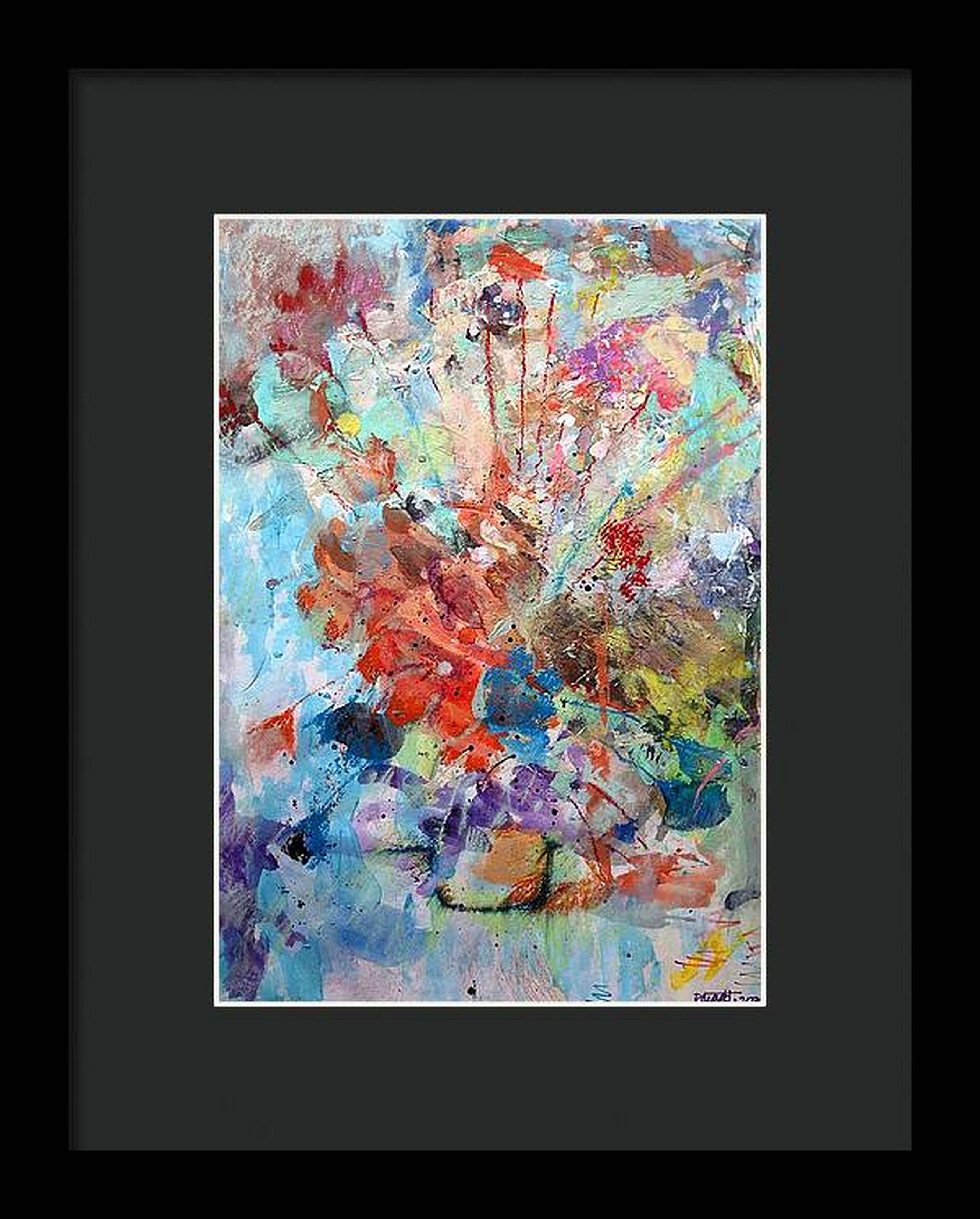 Fantaisie avec des fleurs 136 en vente 5