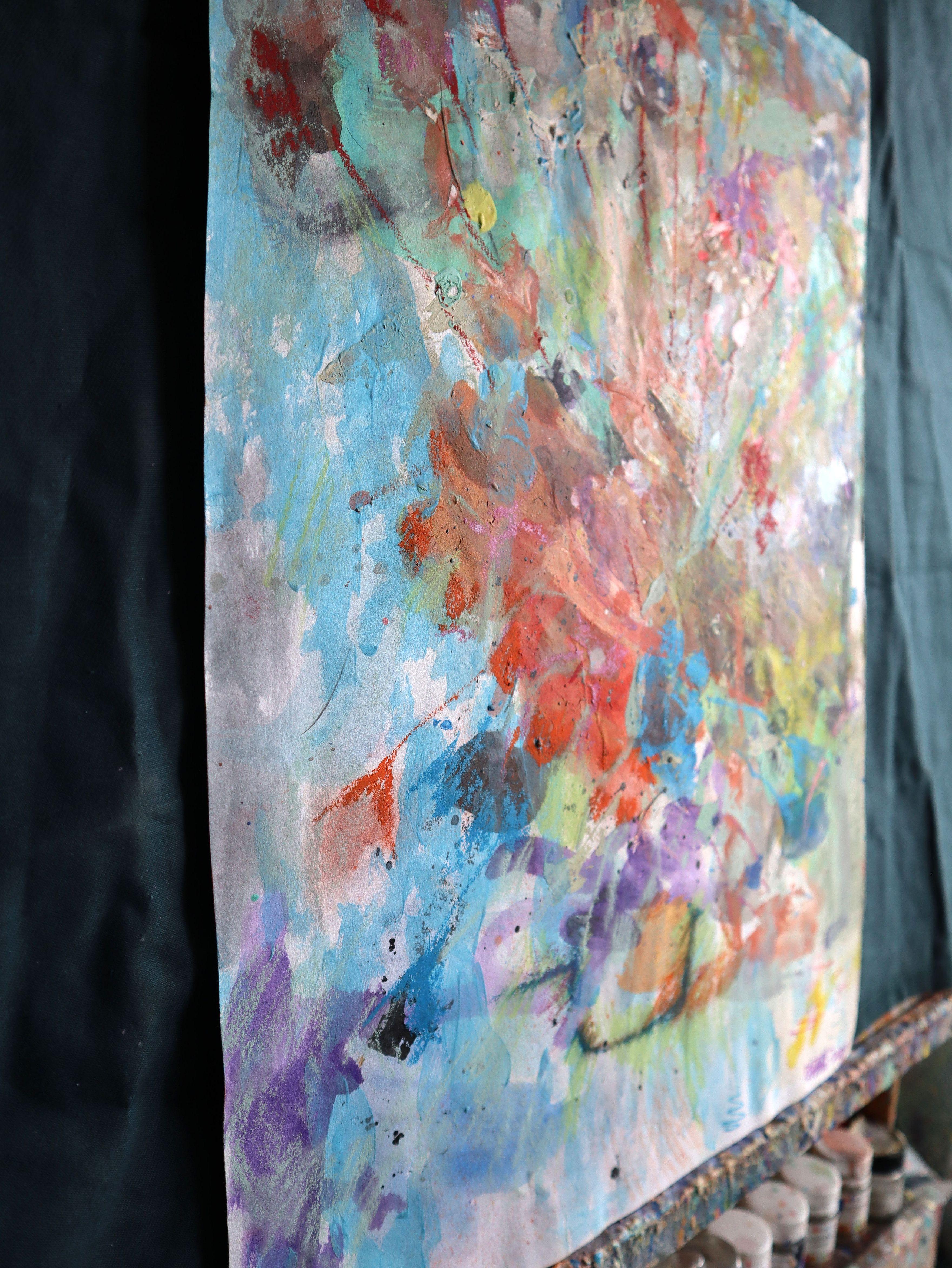 Fantaisie avec des fleurs 136 en vente 7