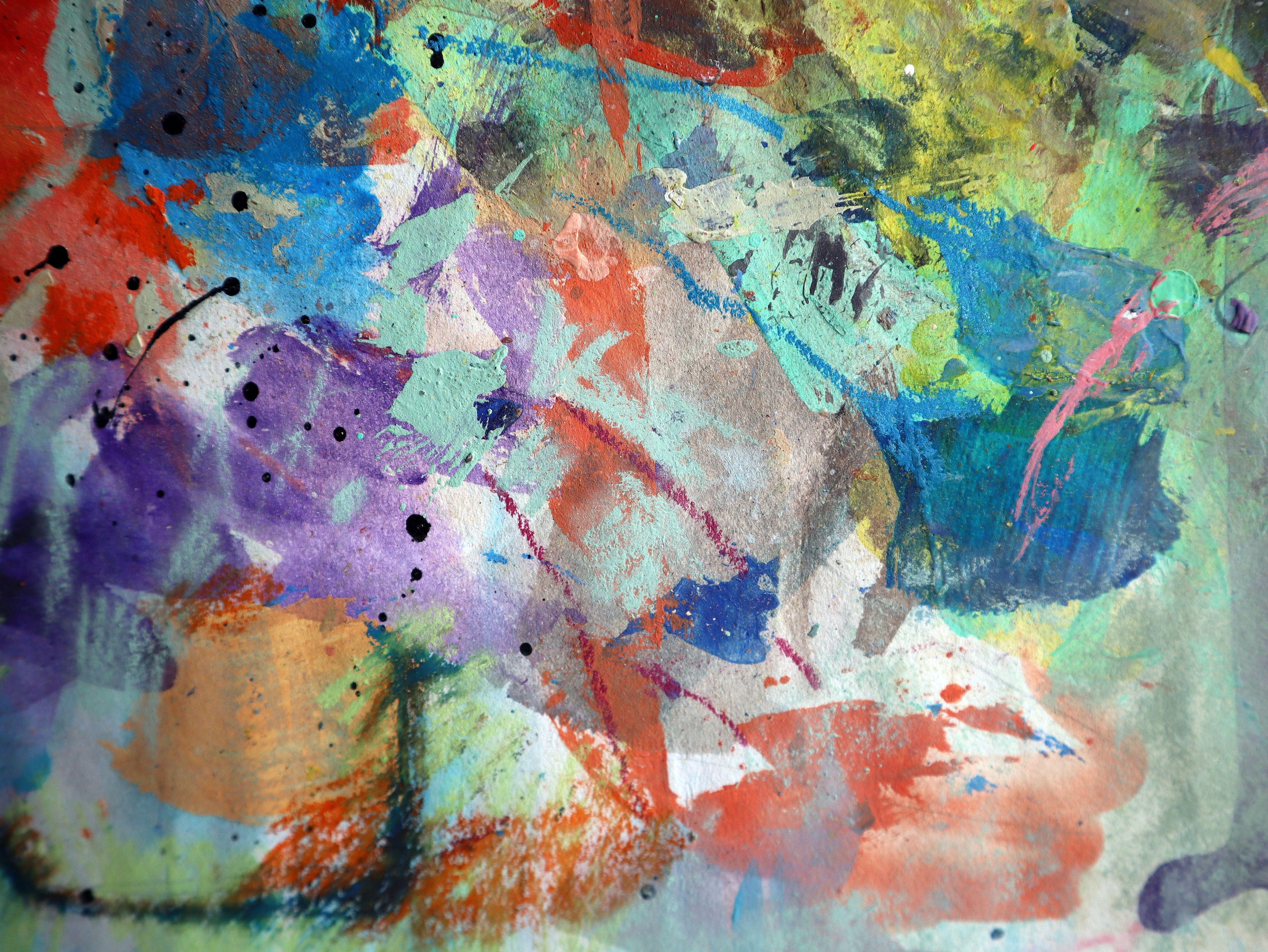 Fantaisie avec des fleurs 136 - Painting de RAKHMET REDZHEPOV (RAMZI)