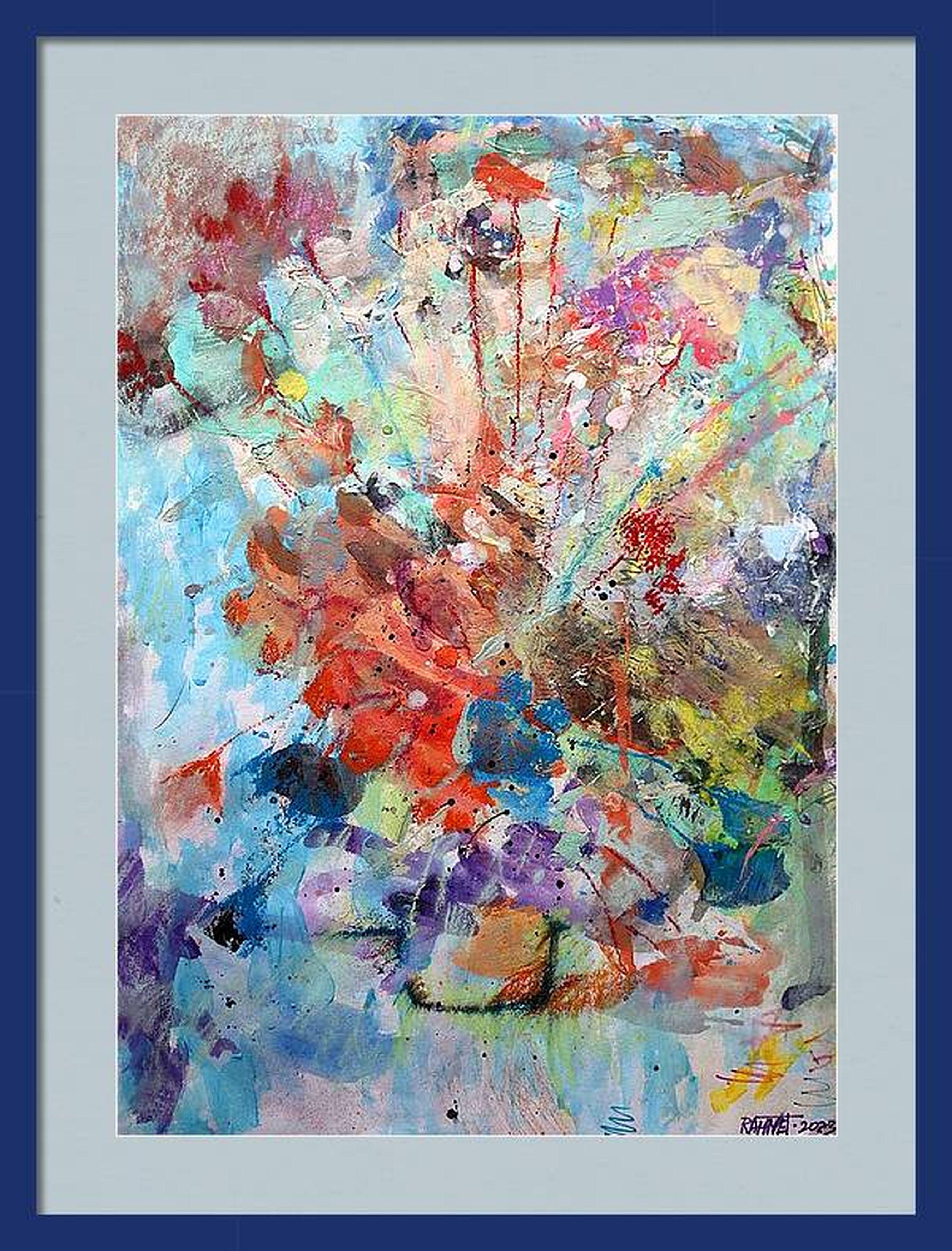 Fantaisie avec des fleurs 136 en vente 1