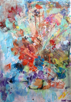 Fantaisie avec des fleurs 136