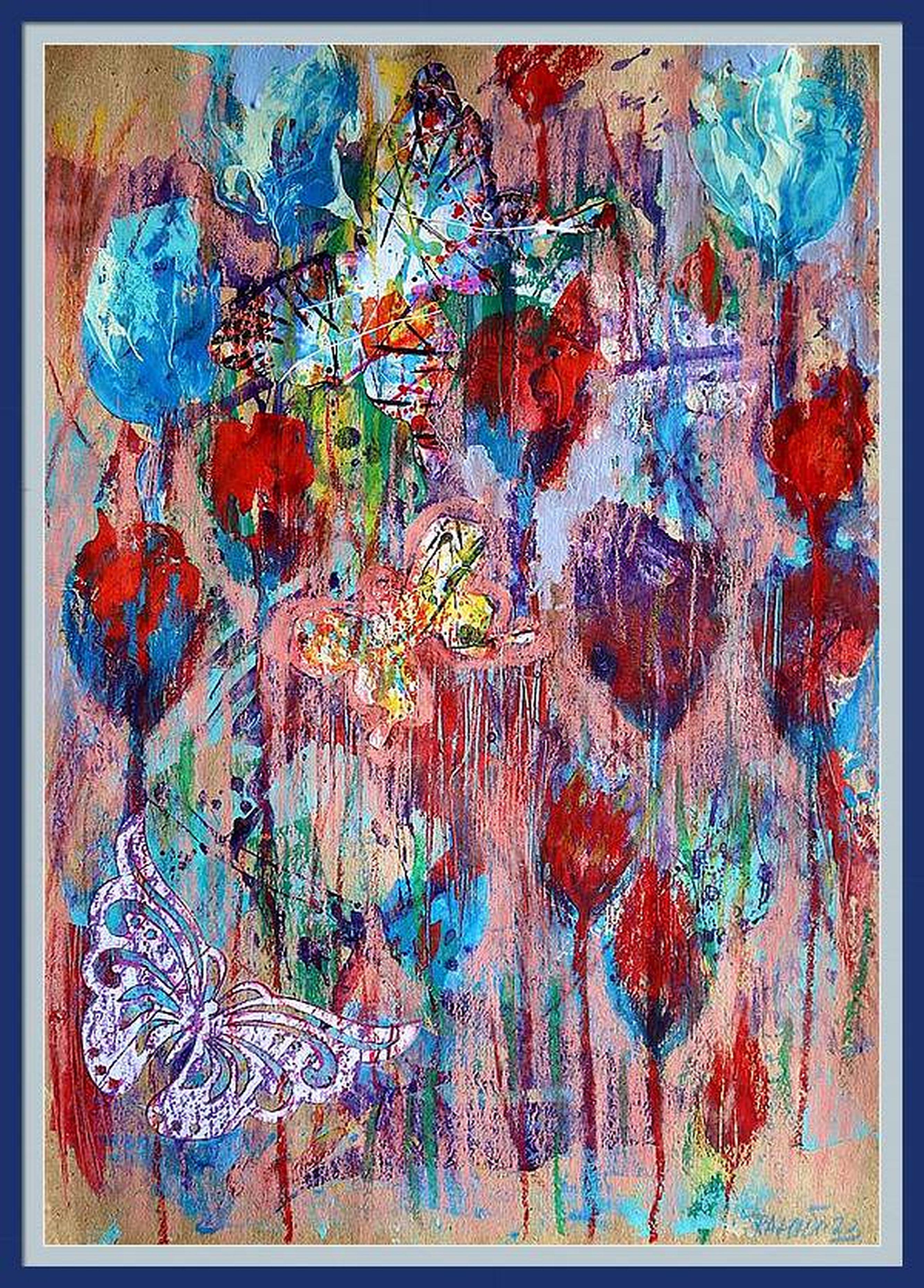 Fanasie mit Blumen 137 im Angebot 8