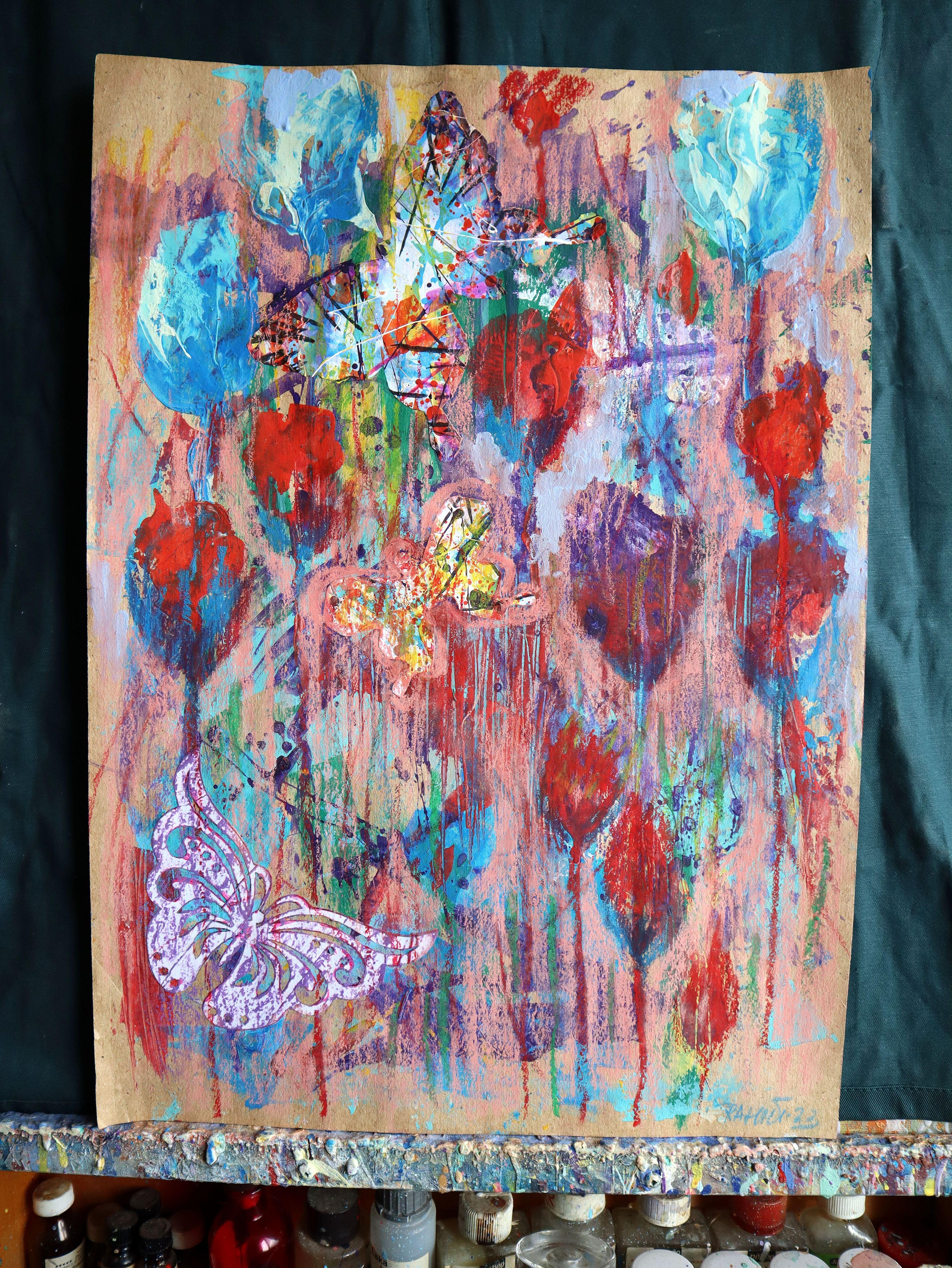 Fanasie mit Blumen 137 im Angebot 9