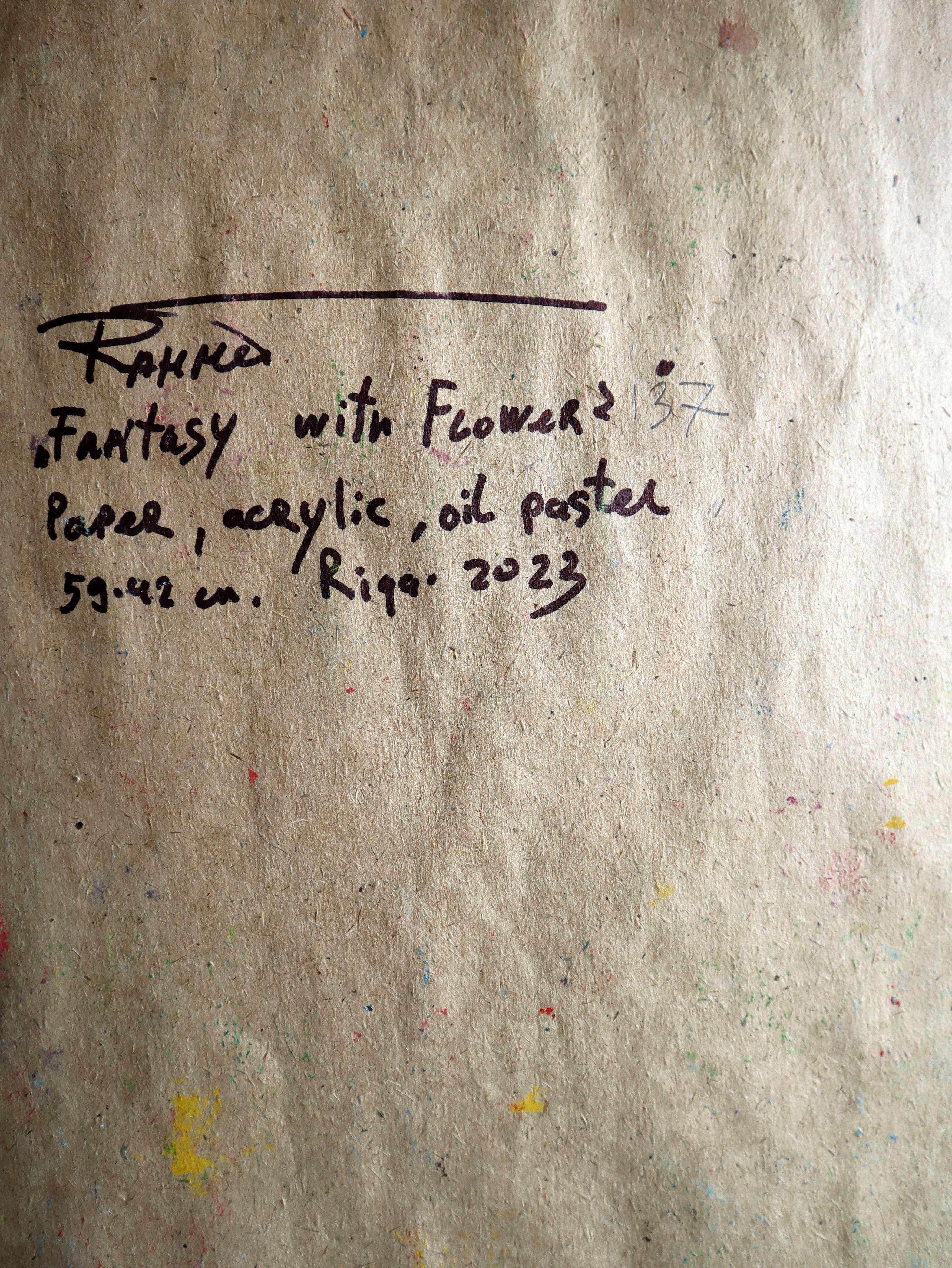 Fanasie mit Blumen 137 im Angebot 2