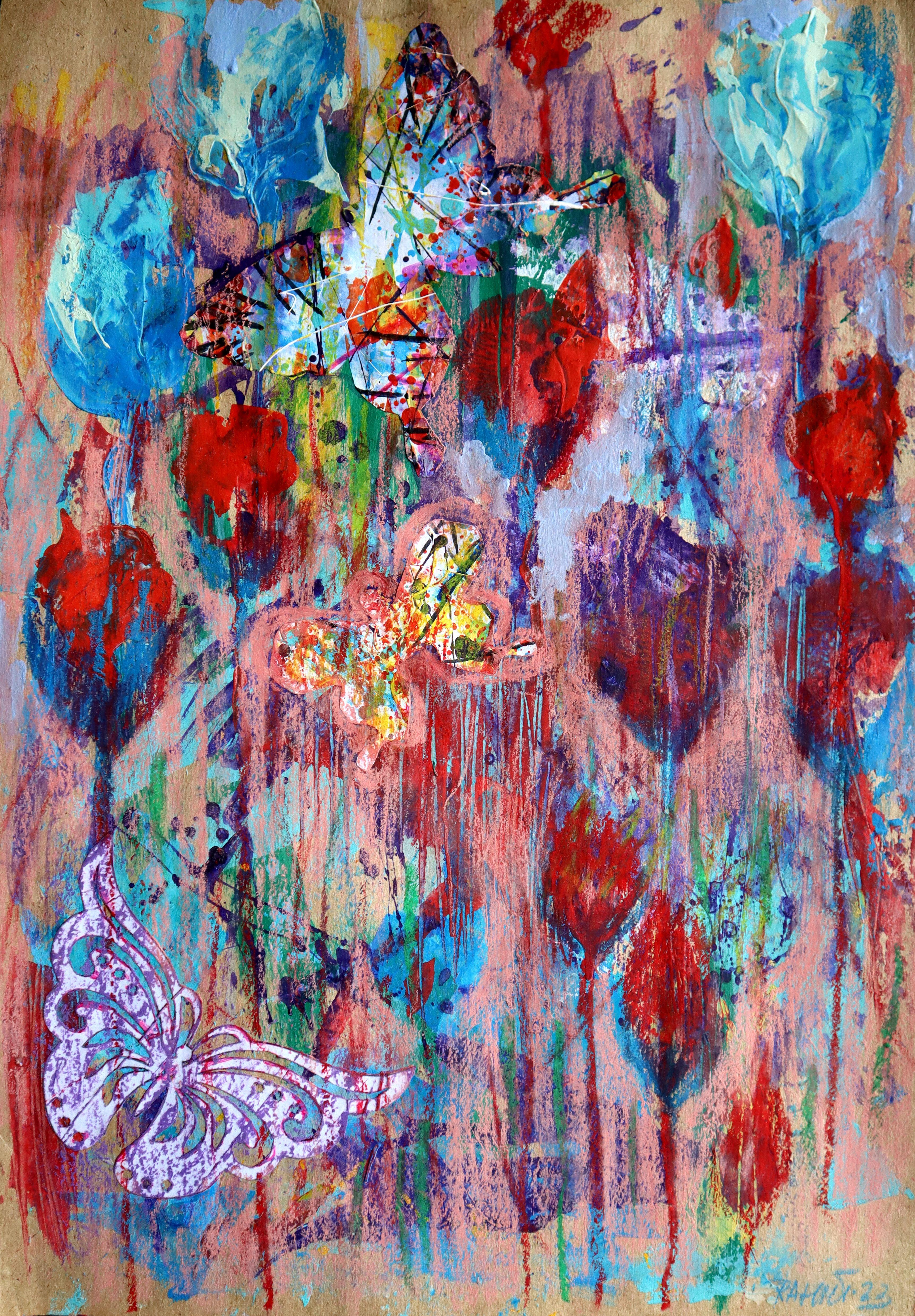 Fanasie mit Blumen 137