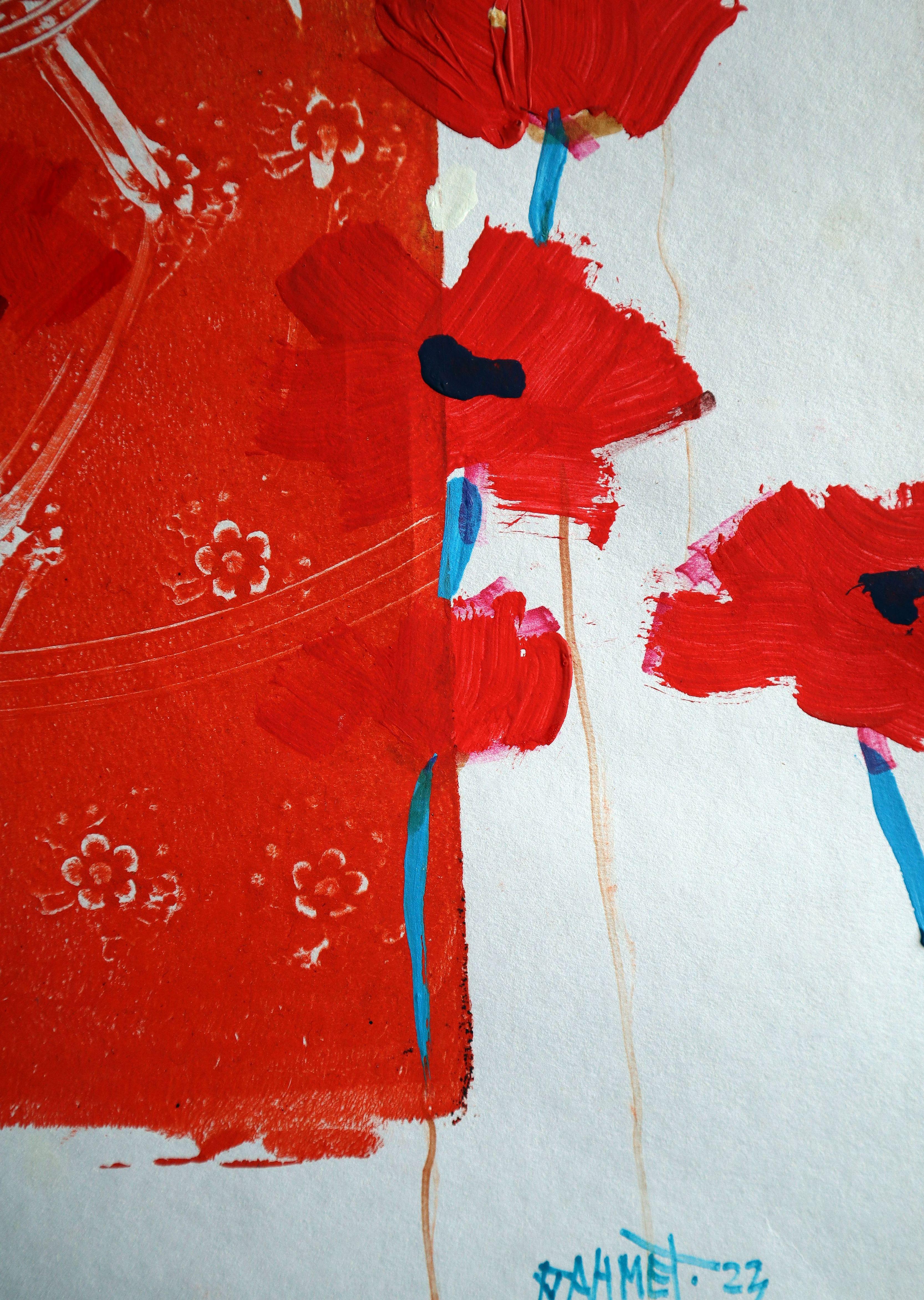 Fanasy with Flowers 139 – Painting von RAKHMET REDZHEPOV (RAMZI)