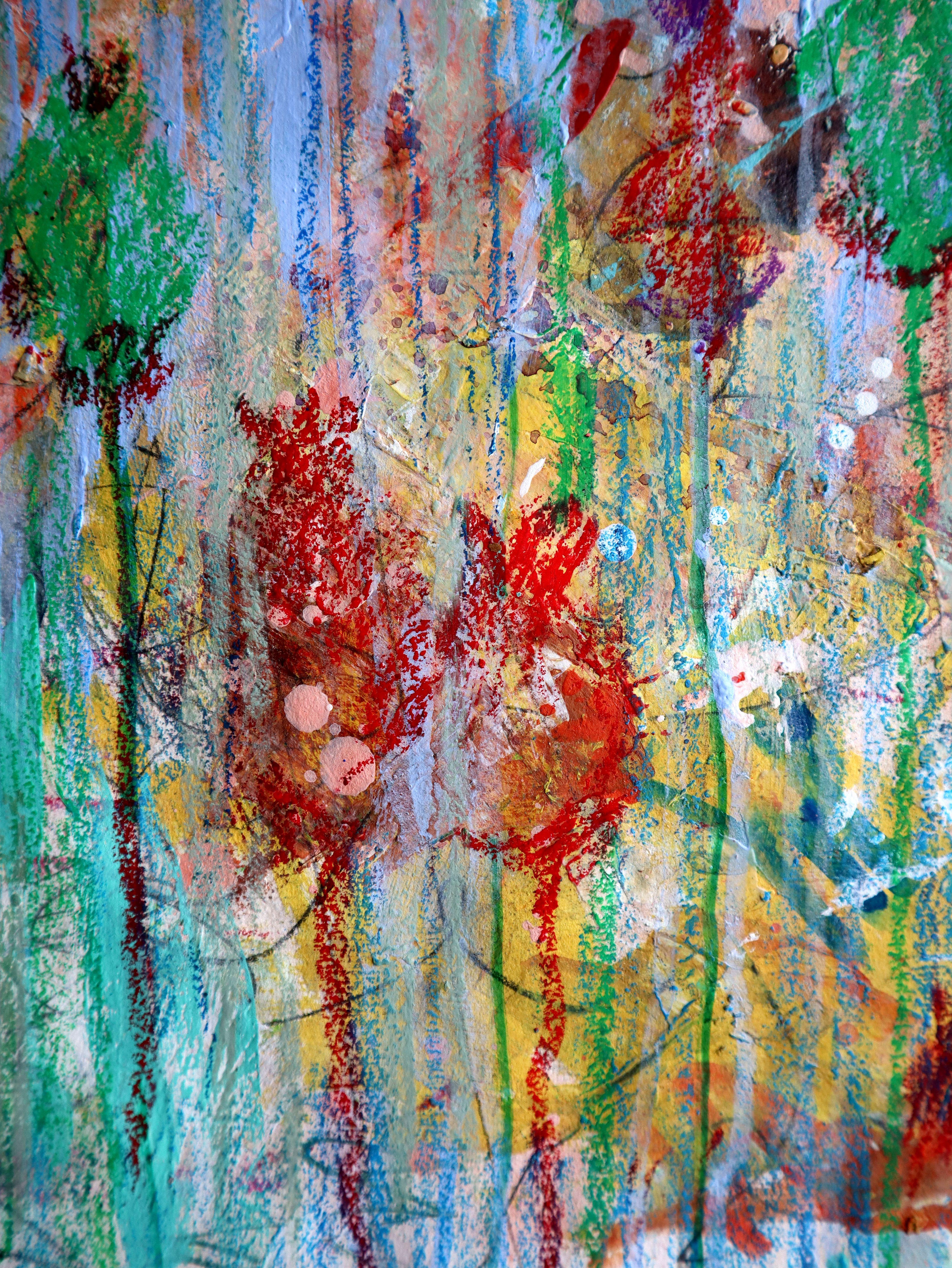 Fanasy with Flowers 143 – Painting von RAKHMET REDZHEPOV (RAMZI)