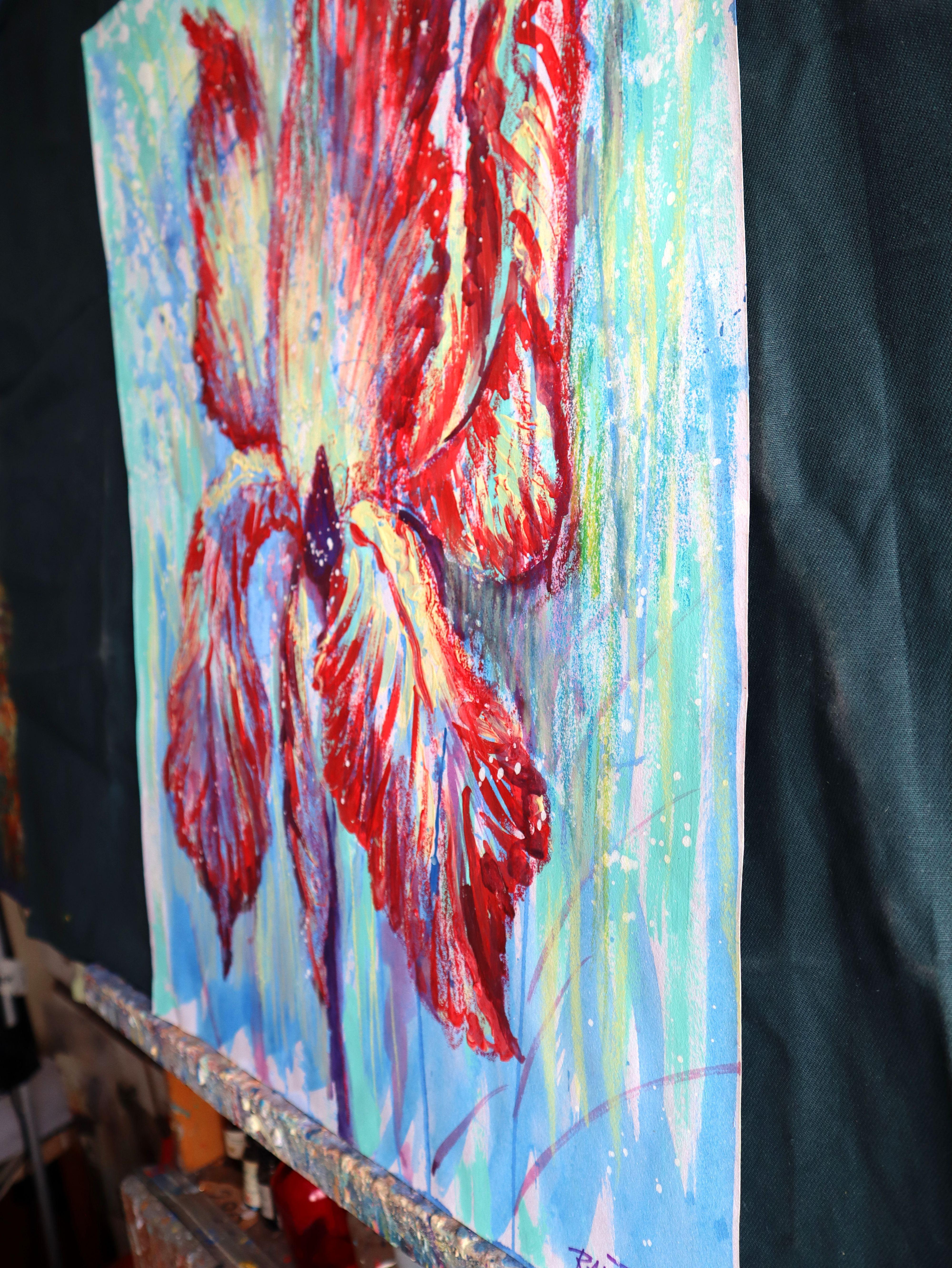 Fanasy con fiori 145 in vendita 7