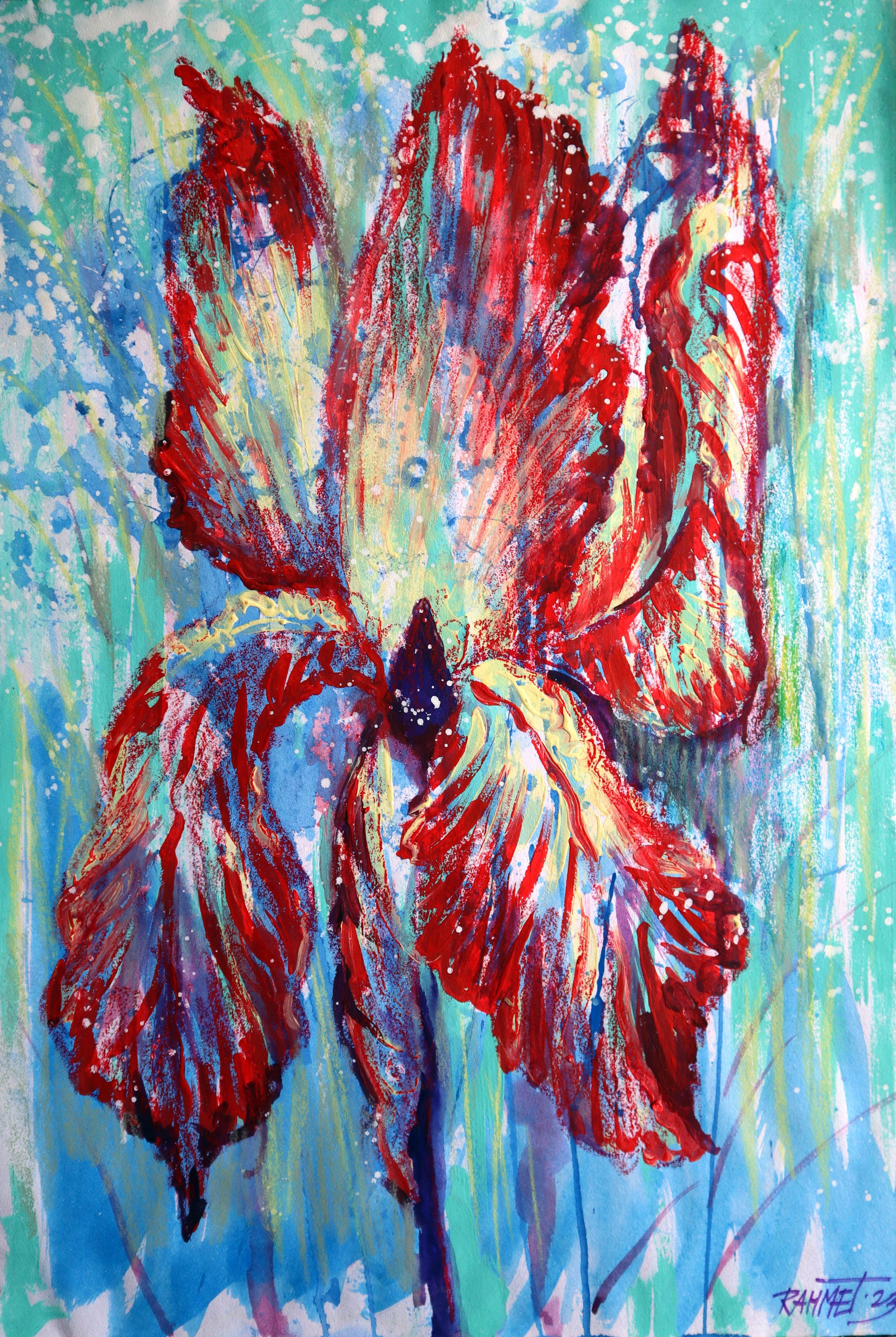 Fanasy con fiori 145 in vendita 8