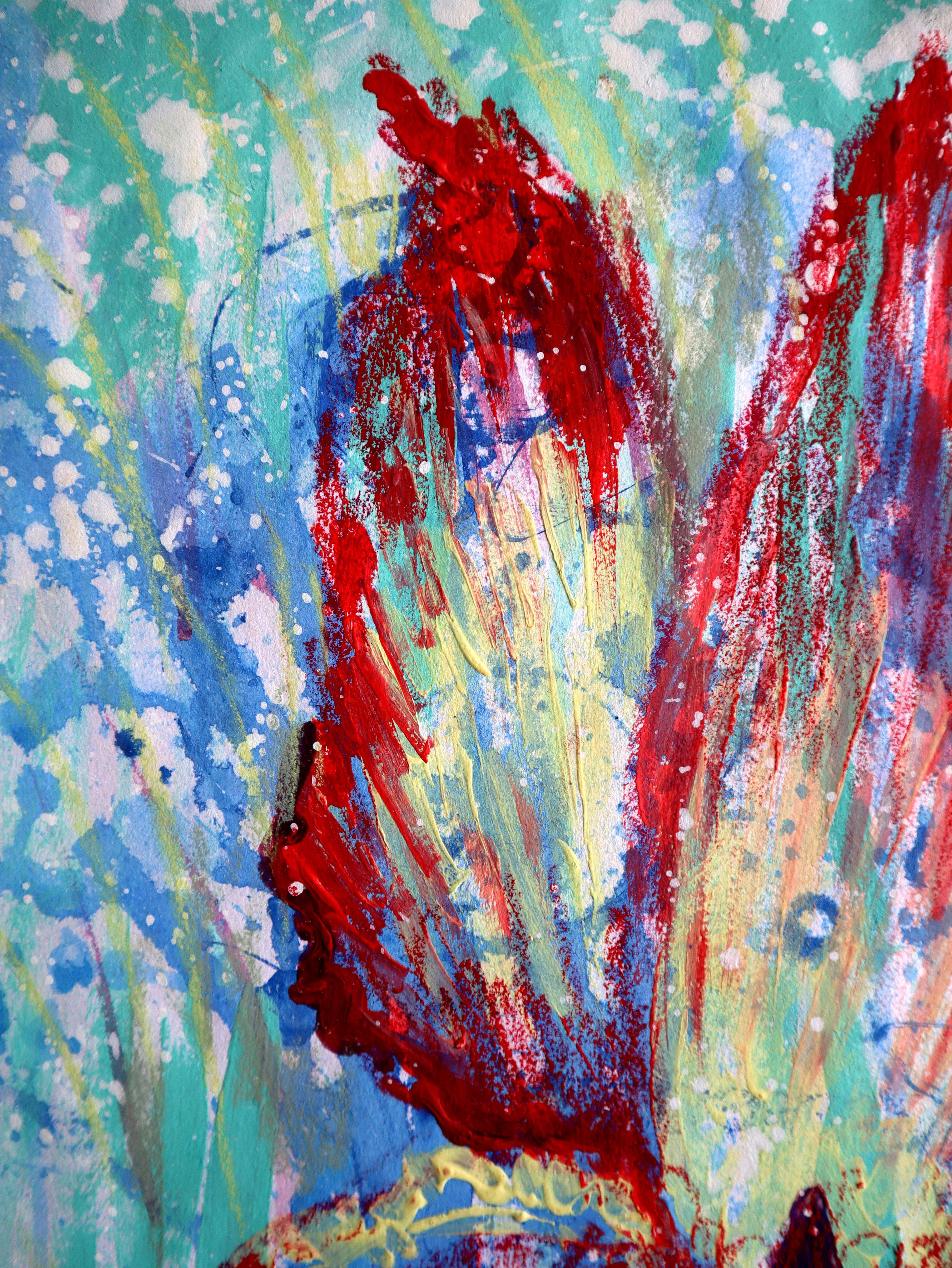 Fanasy con fiori 145 in vendita 9