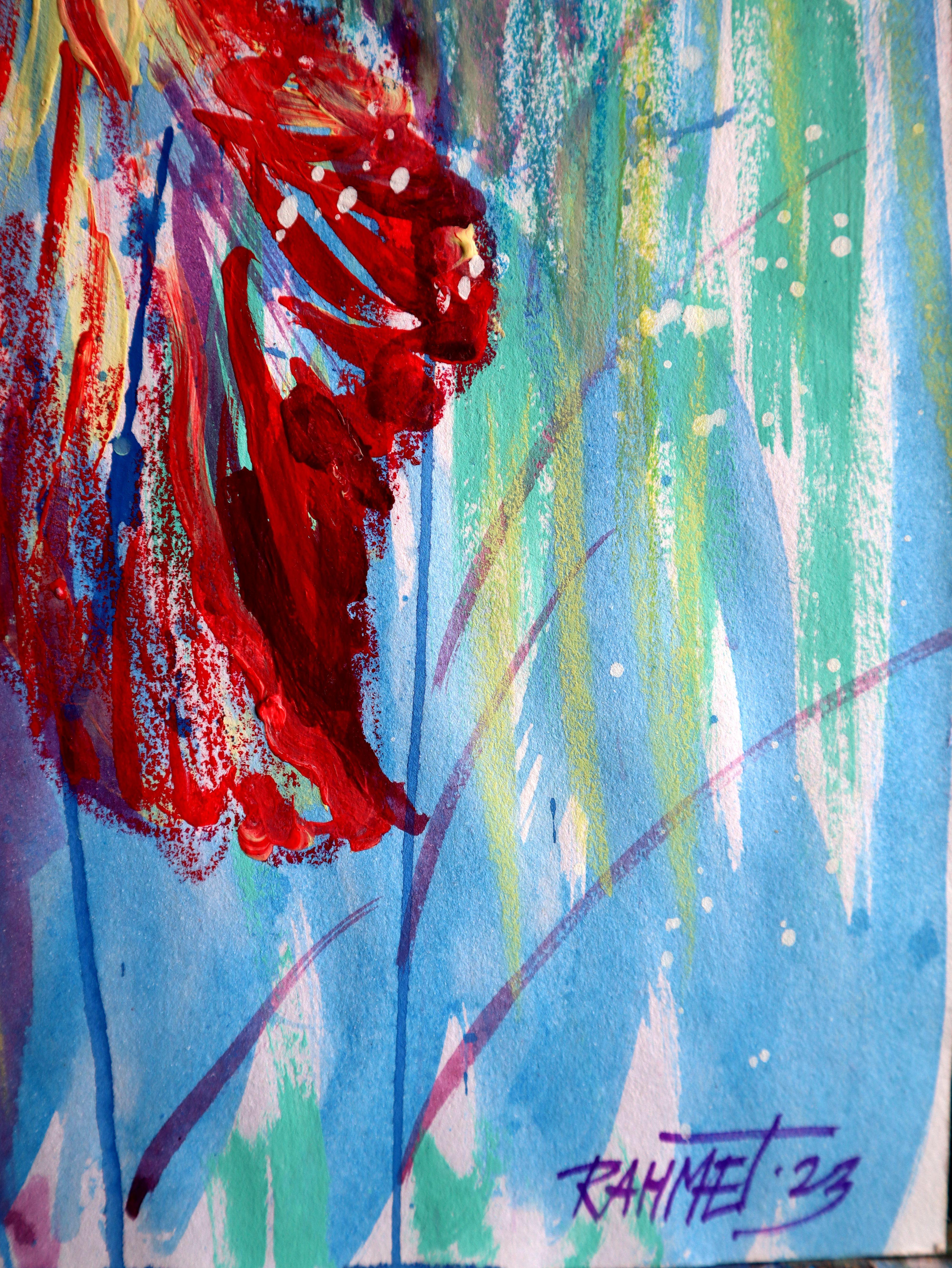 Fanasy con fiori 145 in vendita 12