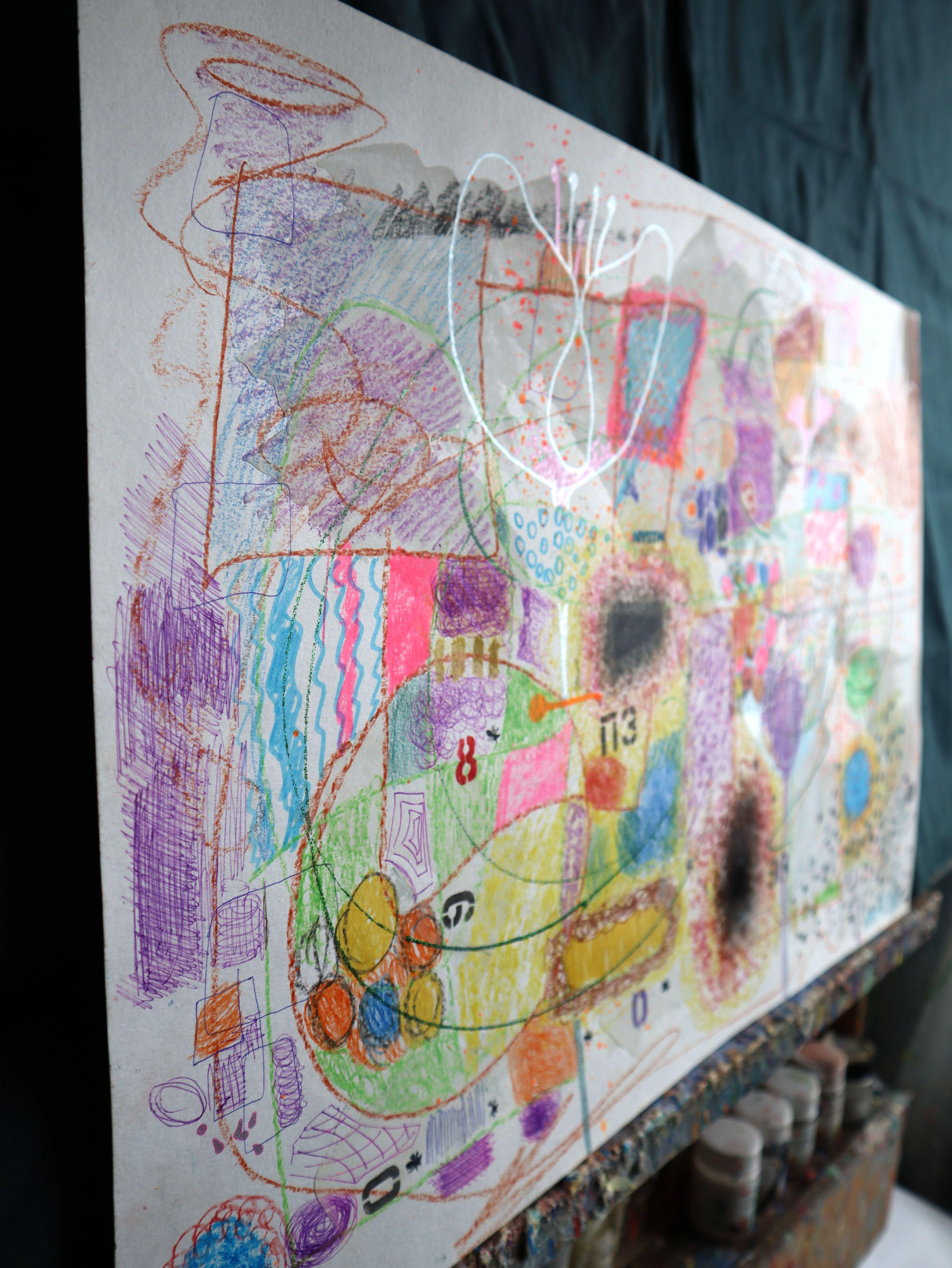 Fanasie mit Blumen 146 im Angebot 5