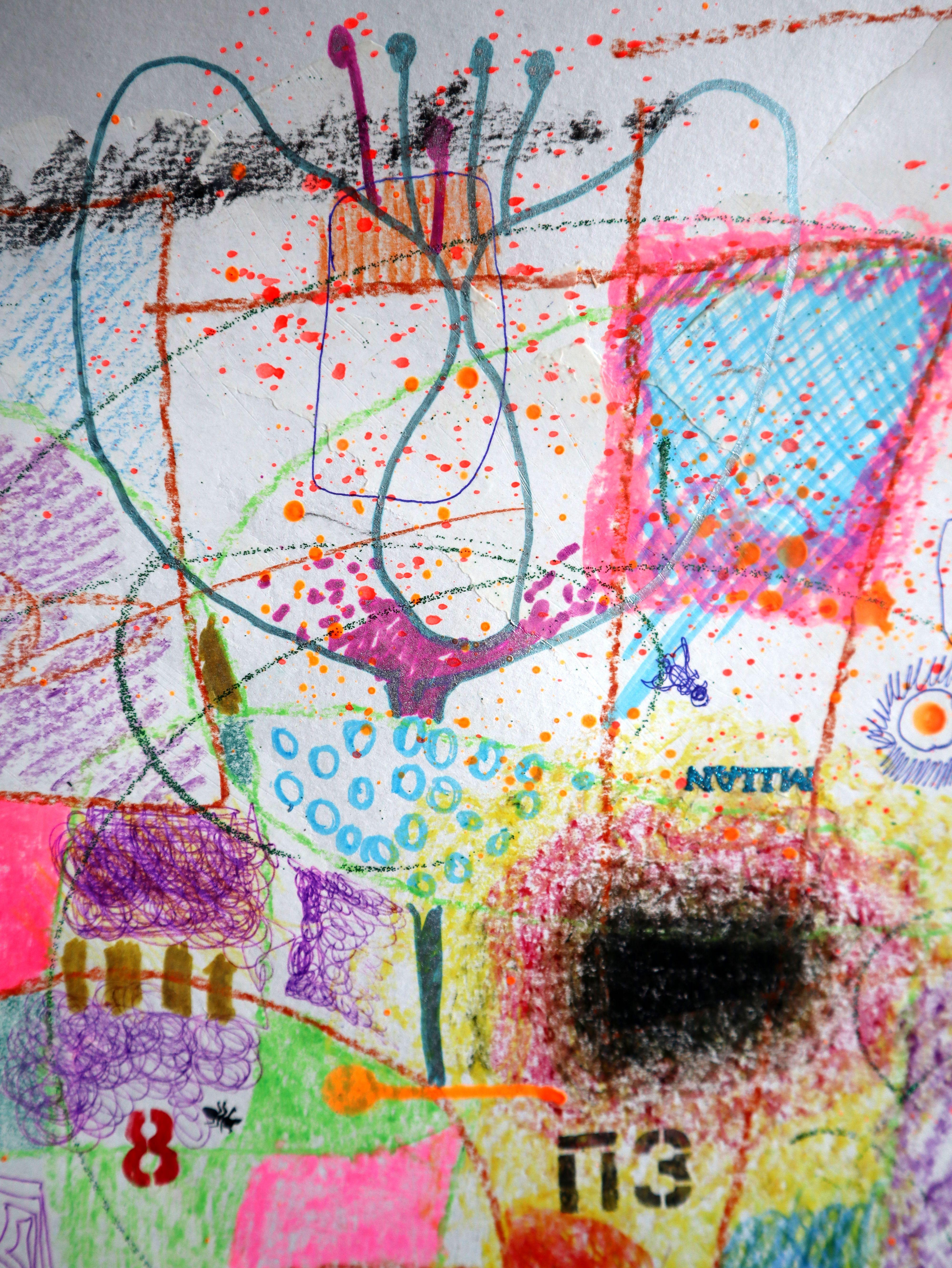 Fanasie mit Blumen 146 im Angebot 8