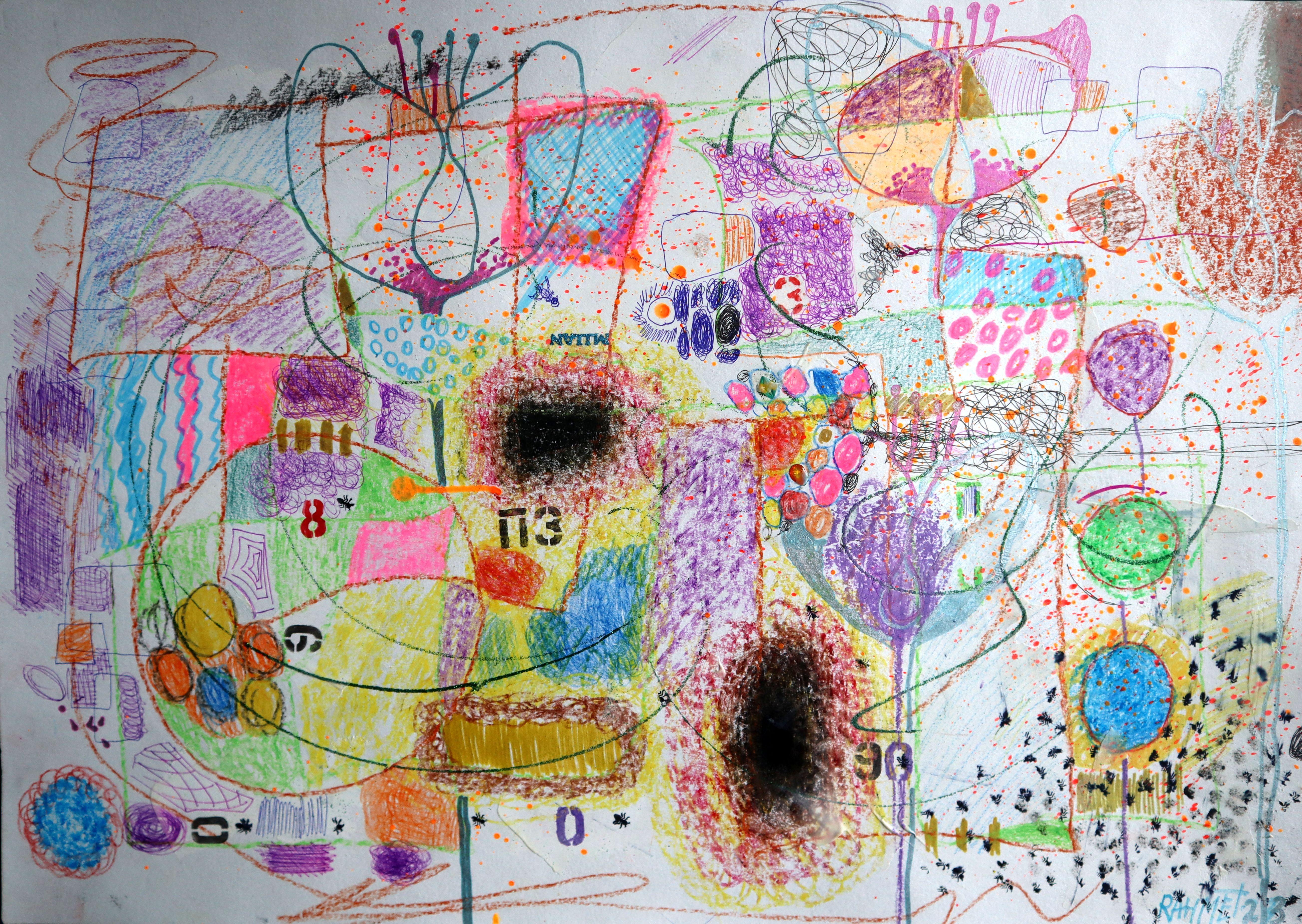 Fanasie mit Blumen 146