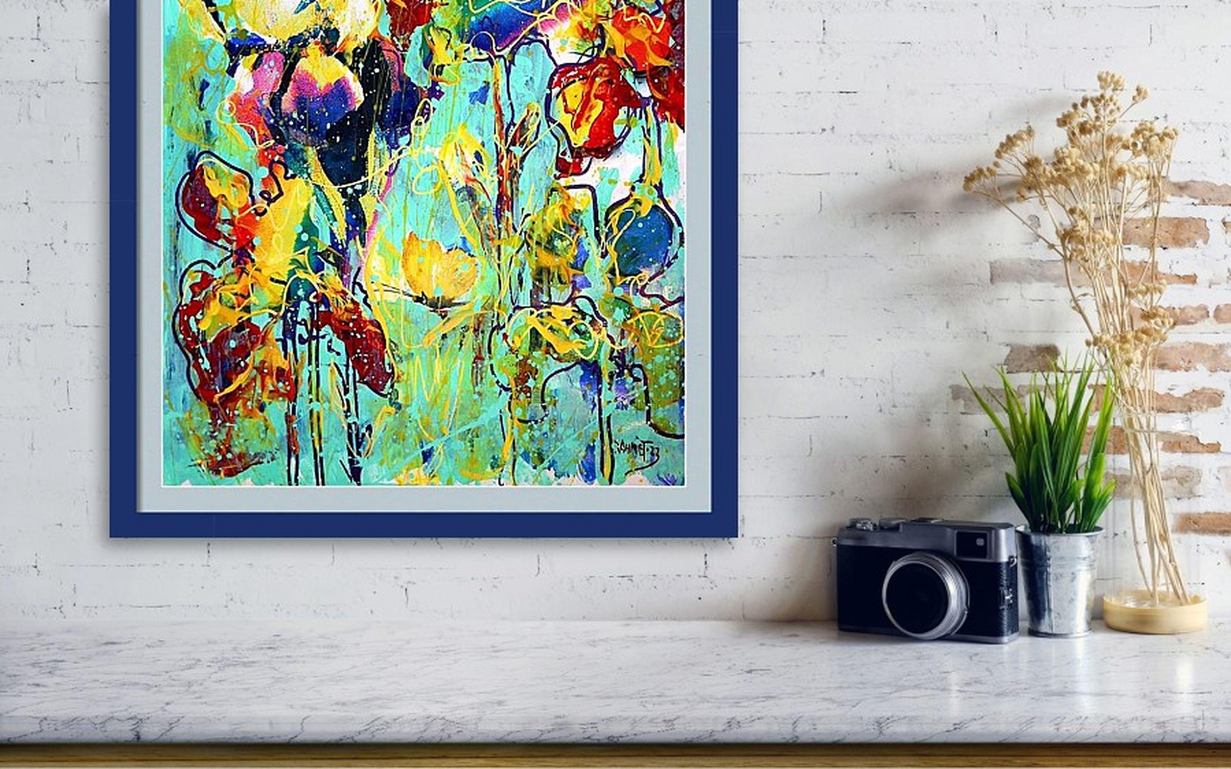 Fanasie mit Blumen 147 im Angebot 1