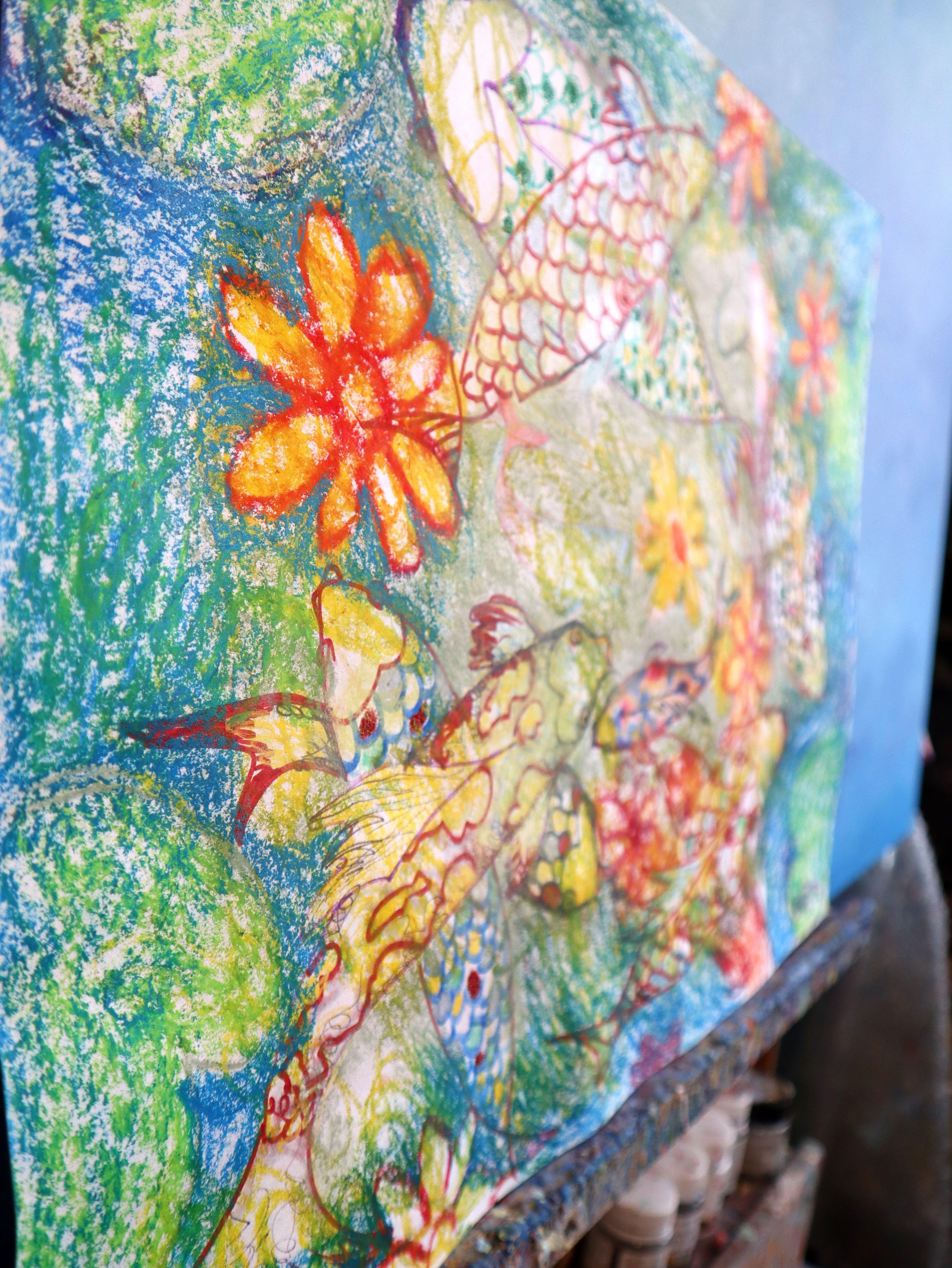 Fanasie mit Blumen 148 im Angebot 9