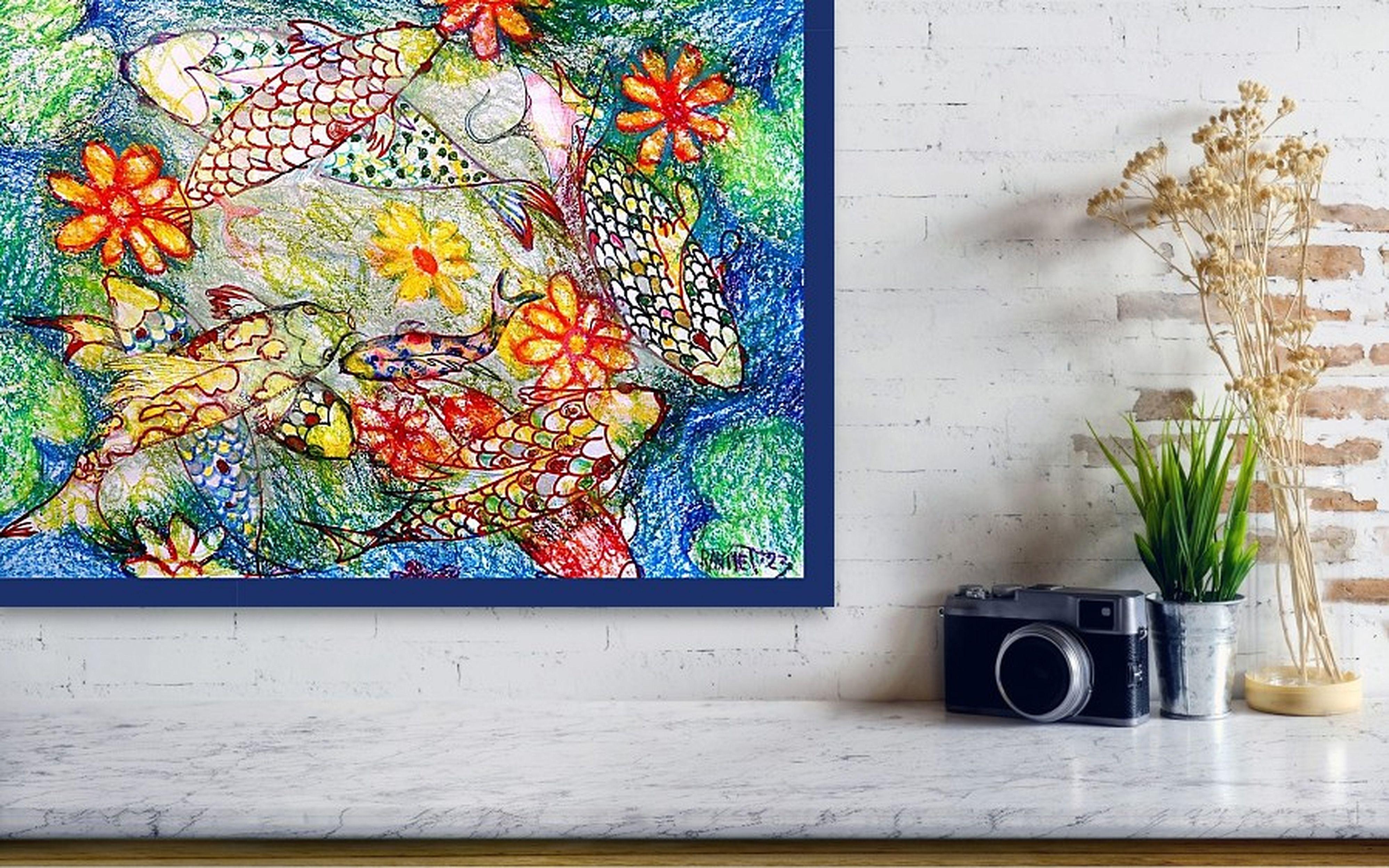 Fanasie mit Blumen 148 im Angebot 3