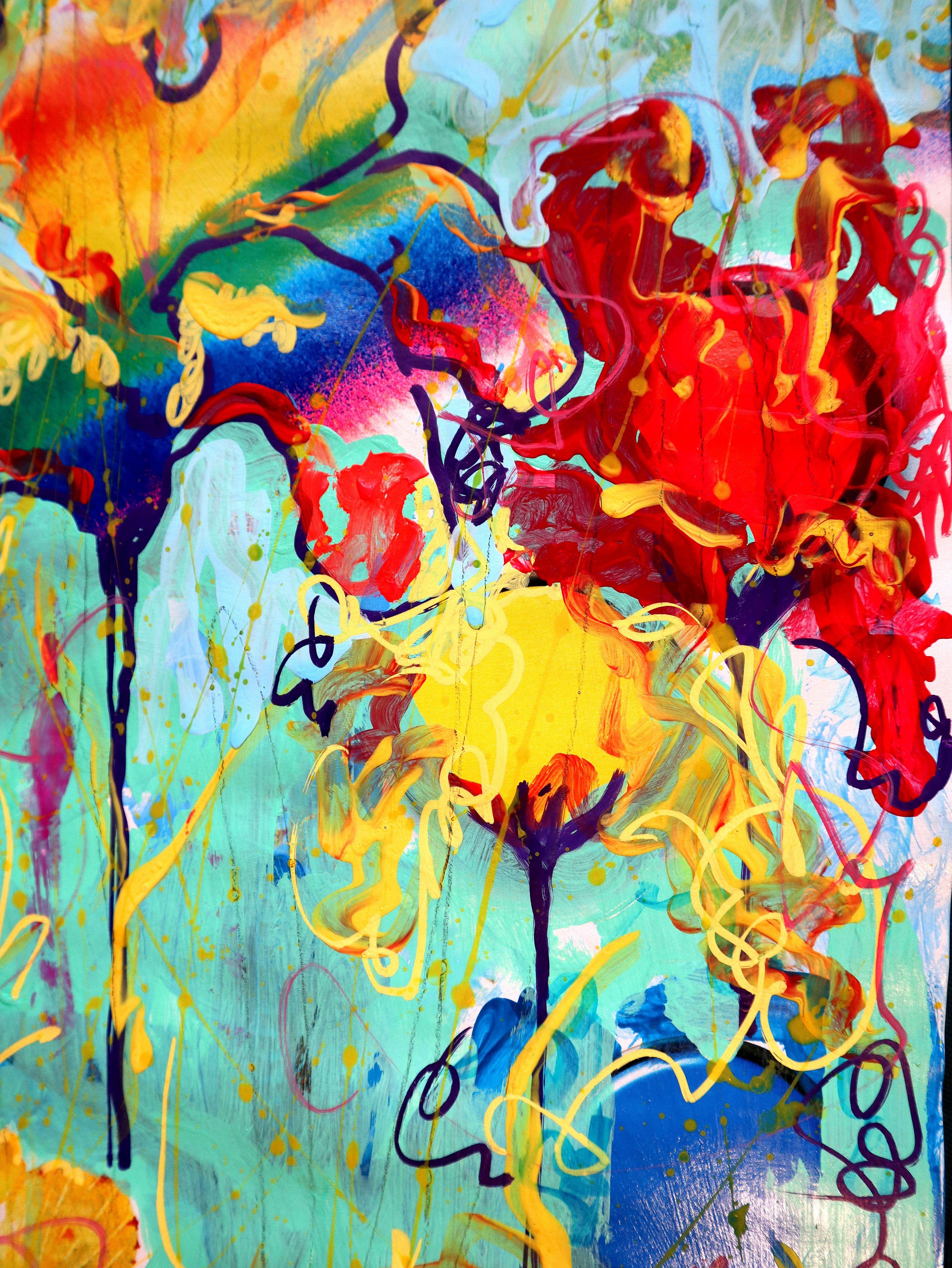 Fanasy with Flowers 150 For Sale 2