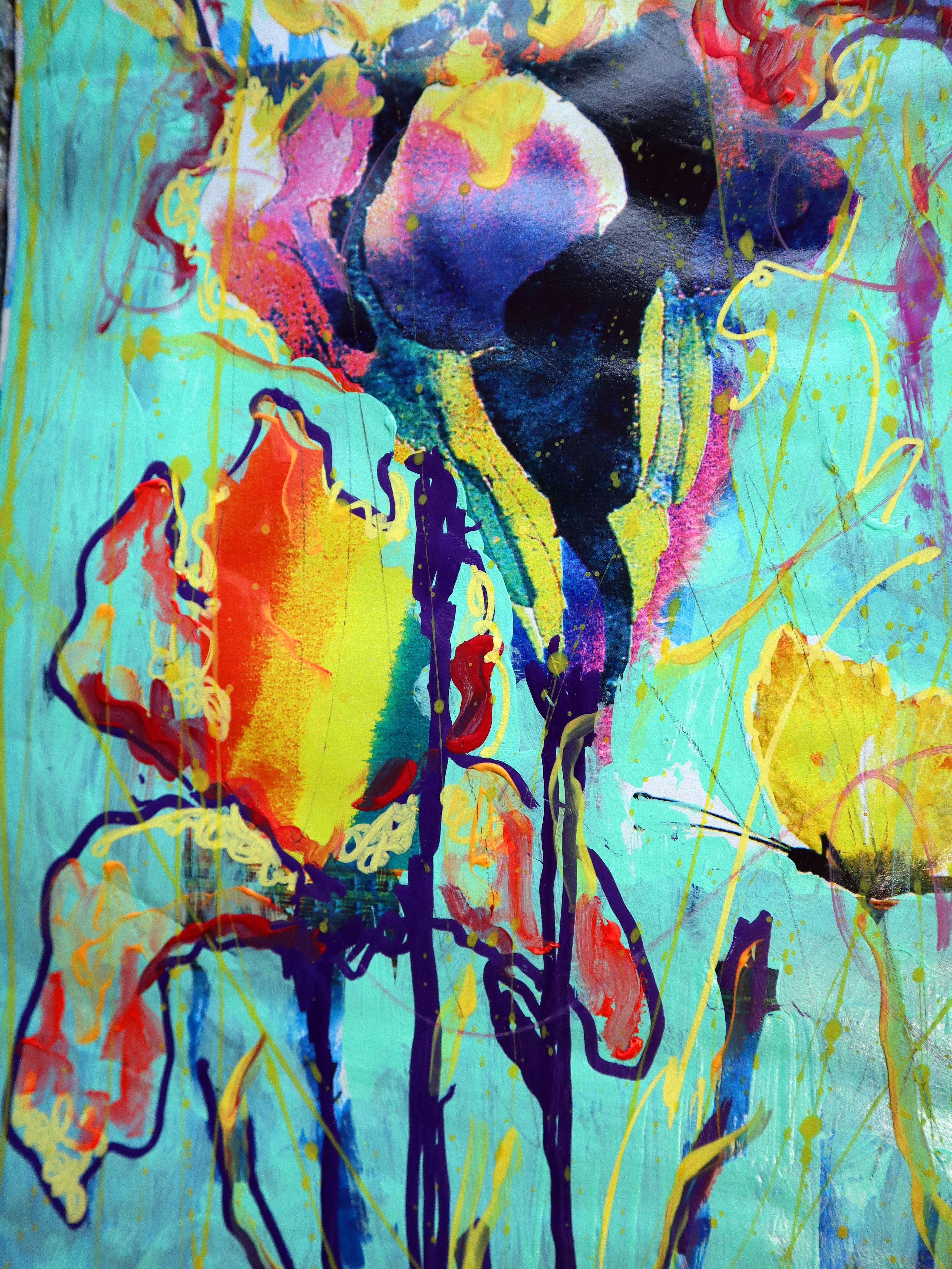 Fanasy with Flowers 150 For Sale 3