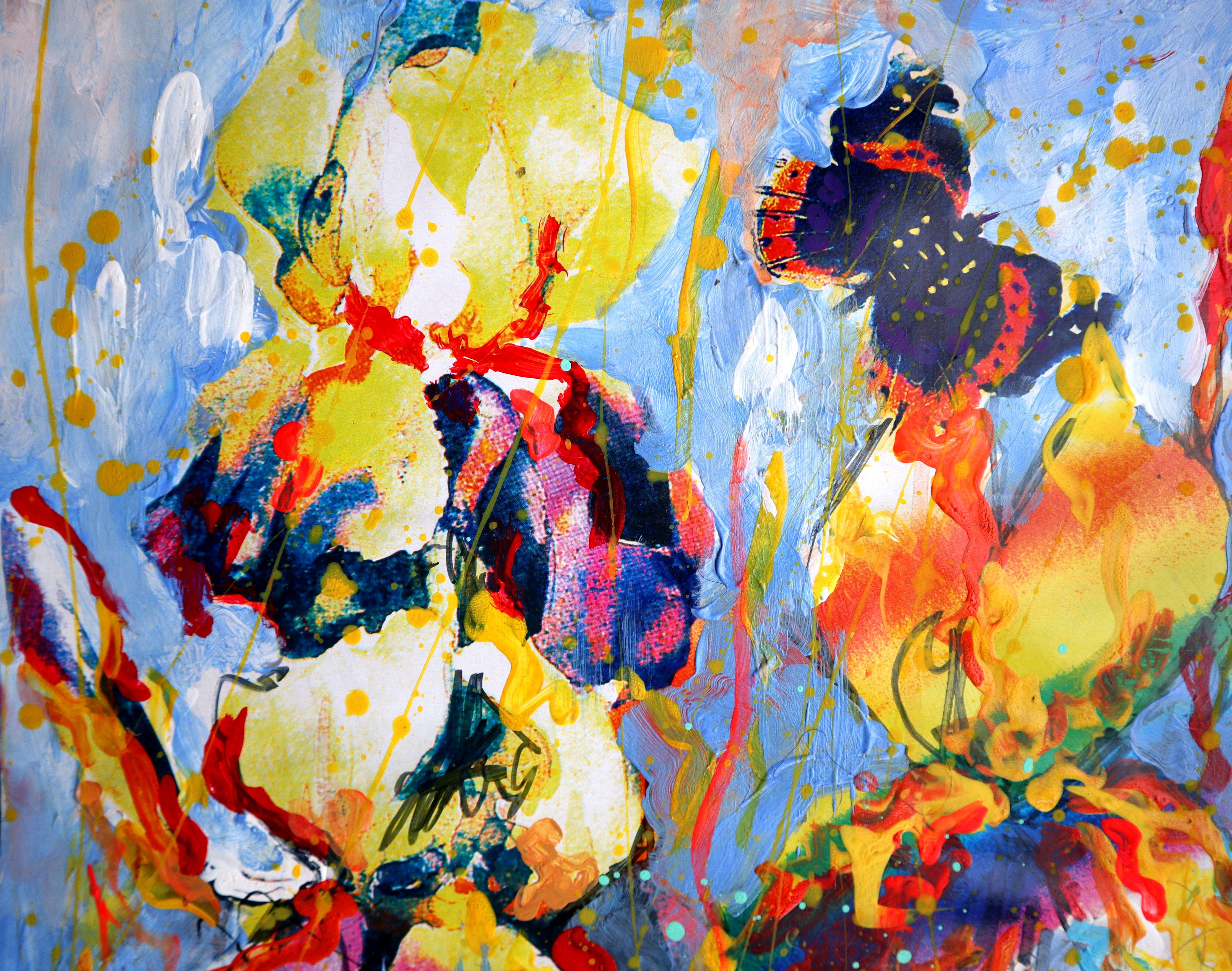 Fanasy with Flowers 152 For Sale 1