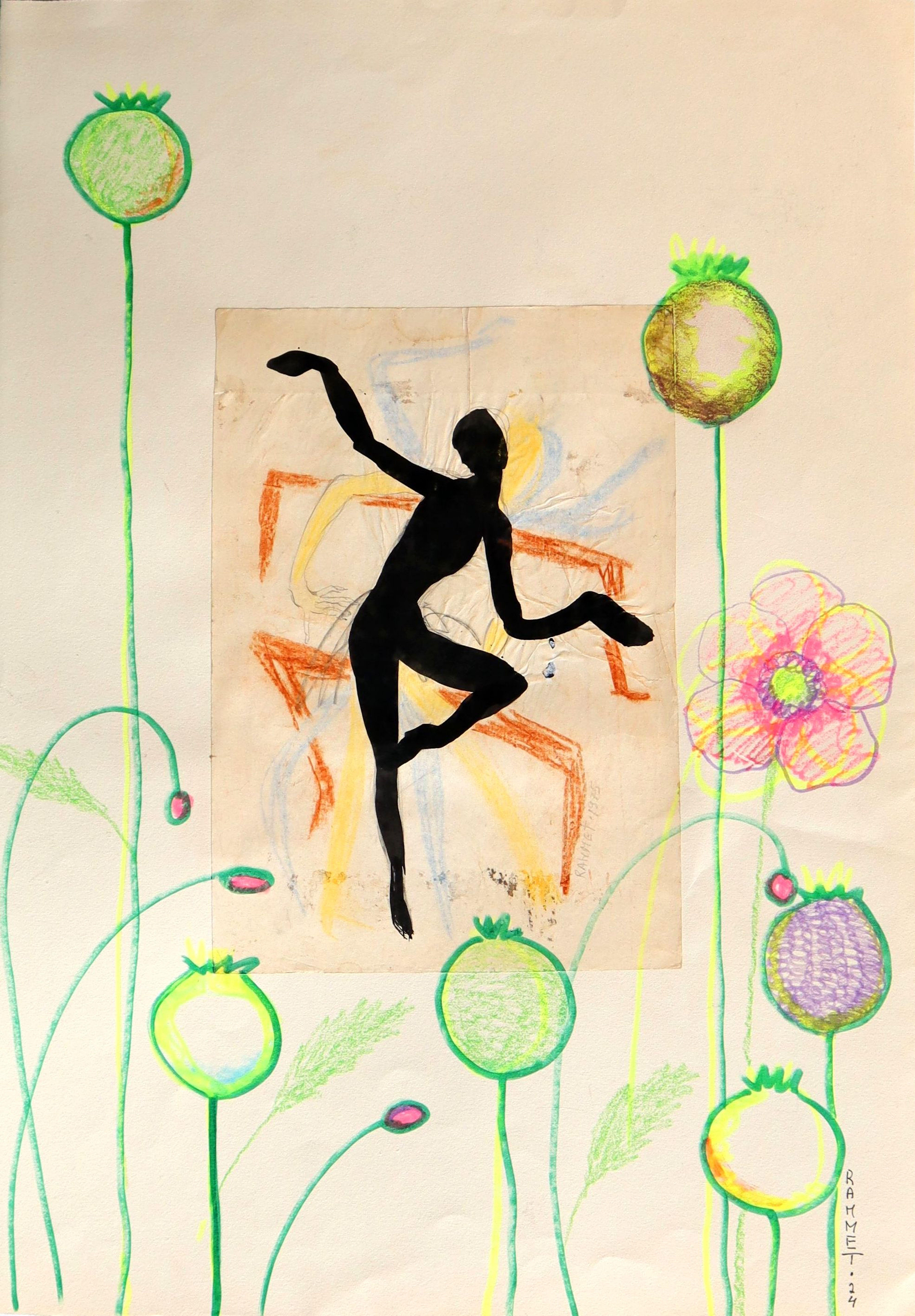 Interior Painting di RAKHMET REDZHEPOV (RAMZI) - Fanasy con fiori 176