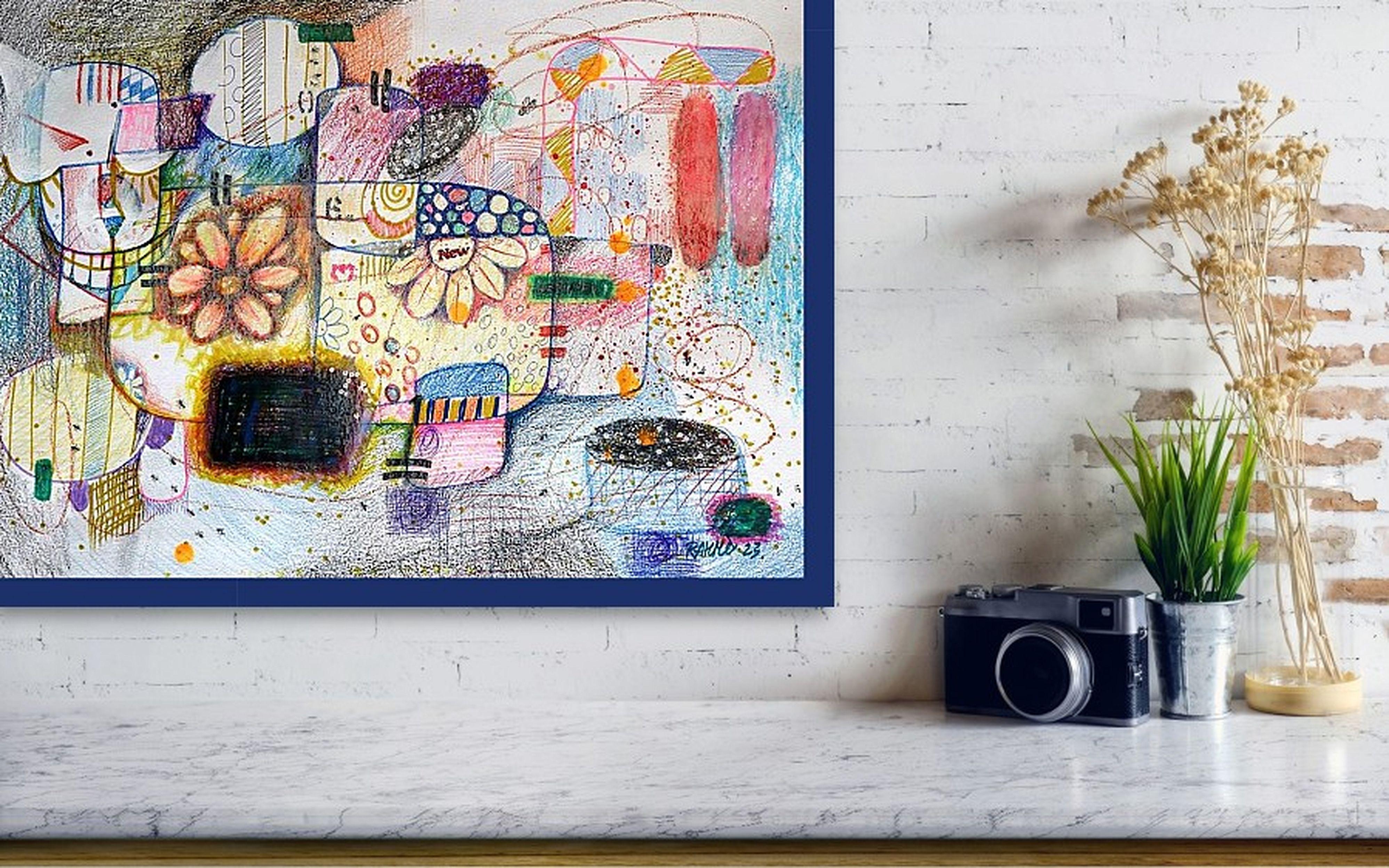 Fanasie mit Blumen 97(Cheshire Cat) im Angebot 10