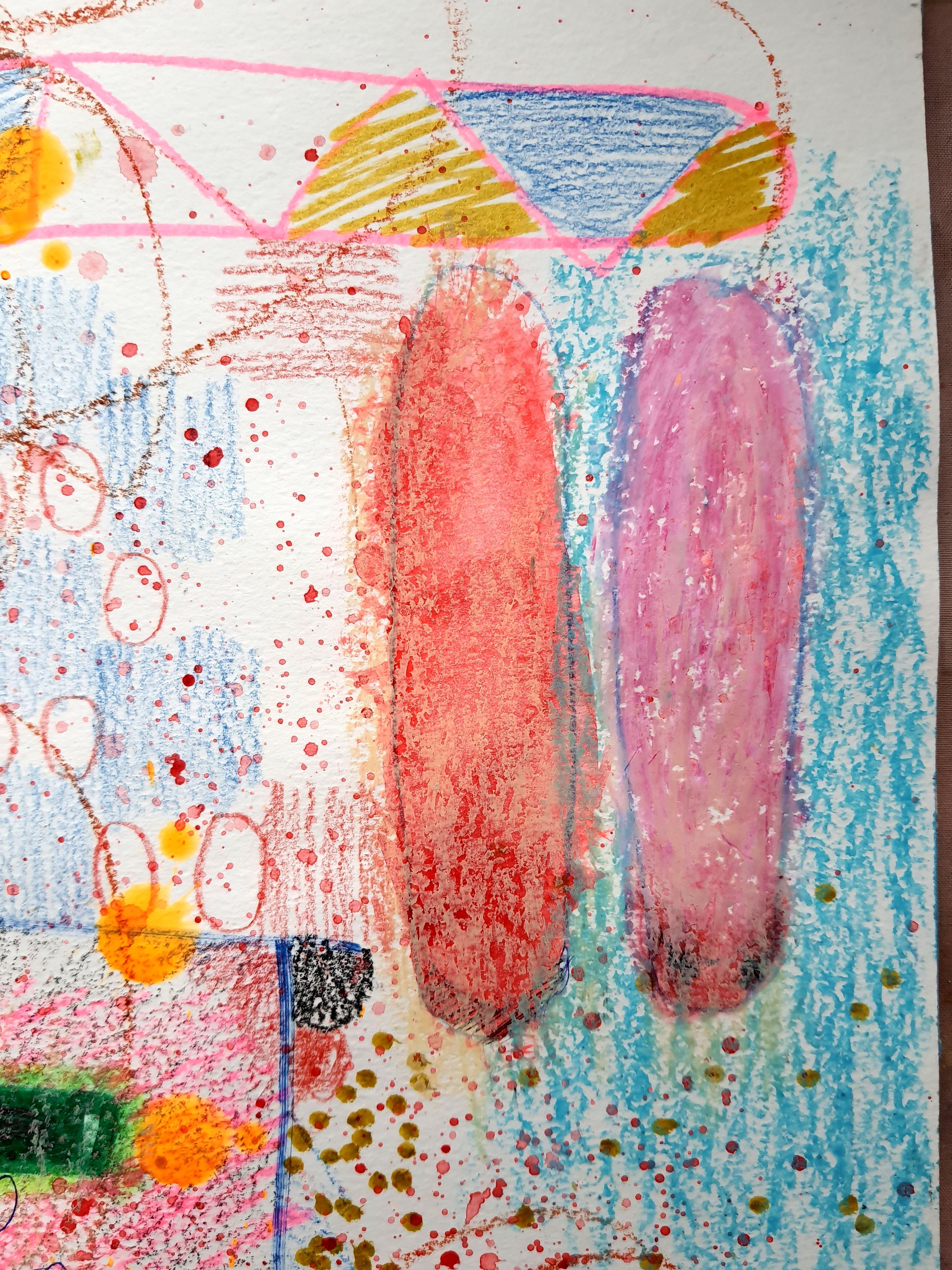 Fanasie mit Blumen 97(Cheshire Cat) im Angebot 4