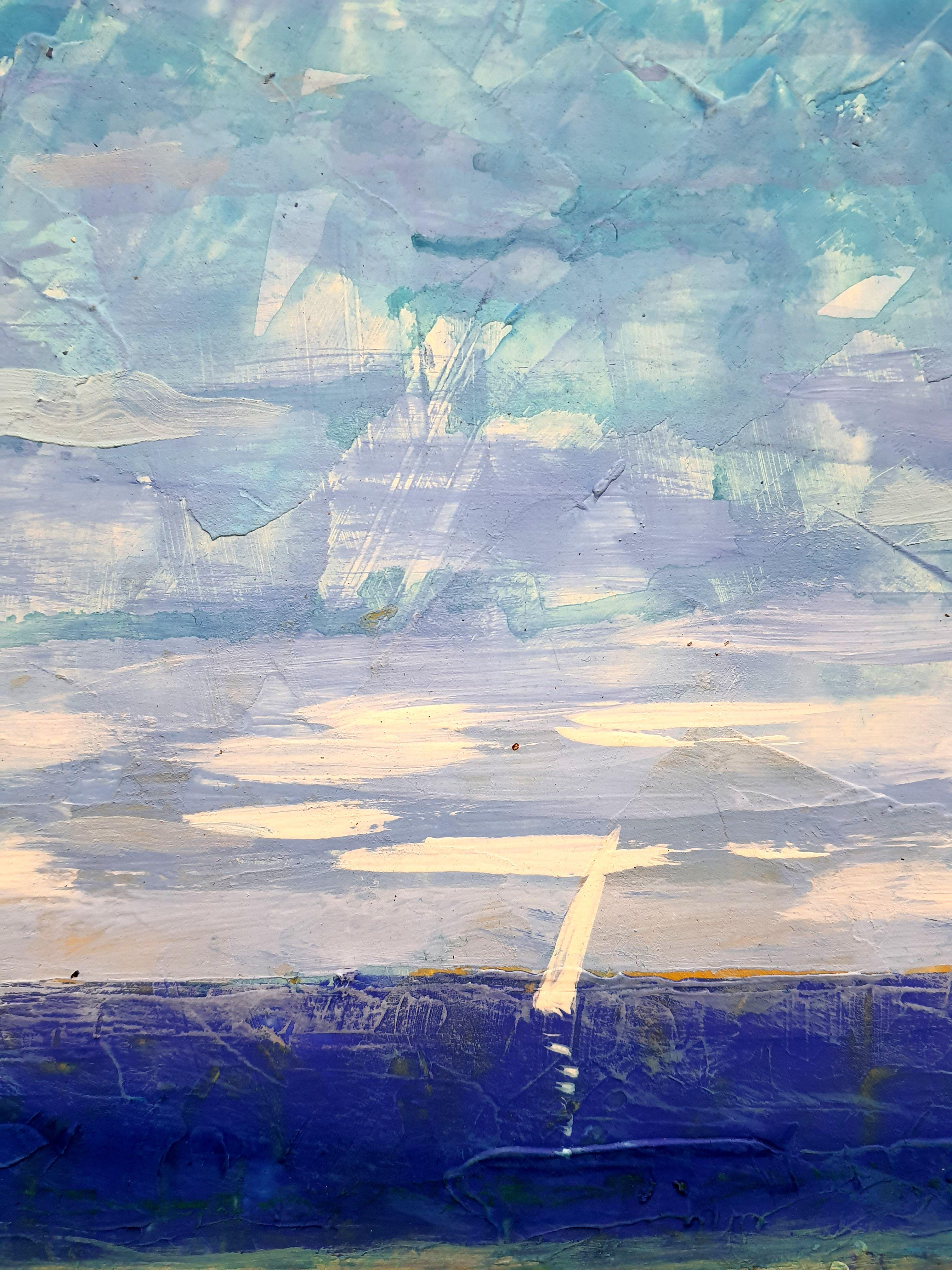 Fanasy with Flowers 98 - Impressionist Painting by RAKHMET REDZHEPOV (RAMZI)