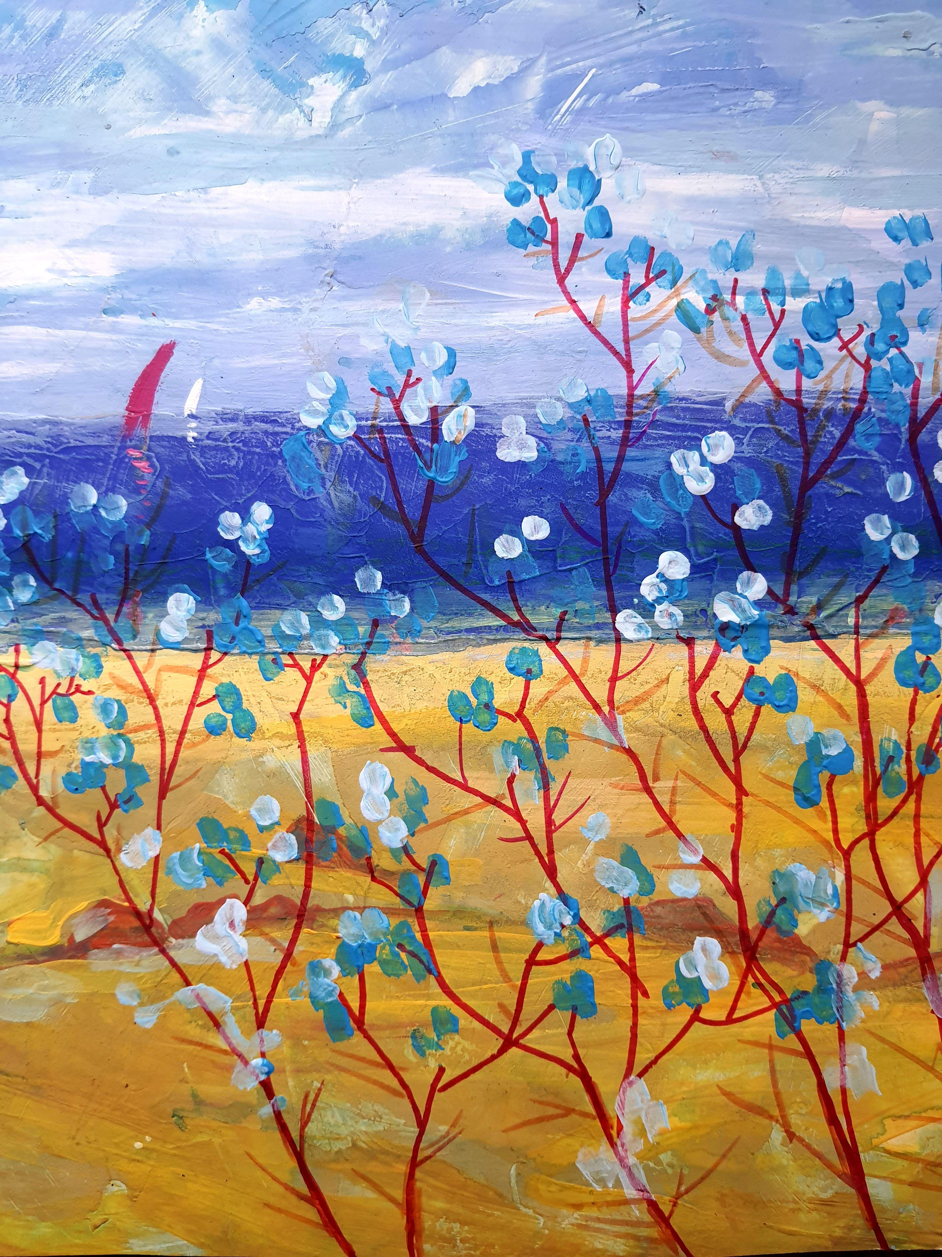 Fanasy with Flowers 98 For Sale 3