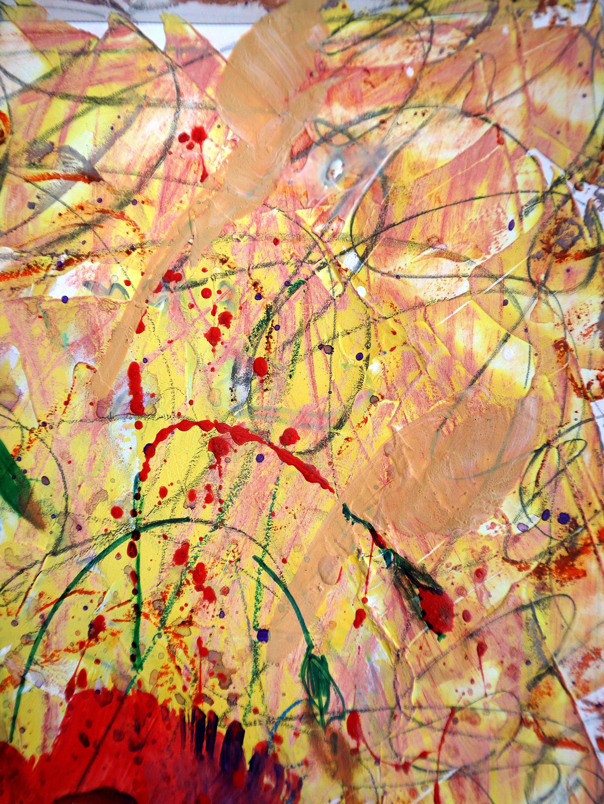 Fantasia con fiori 10 in vendita 4