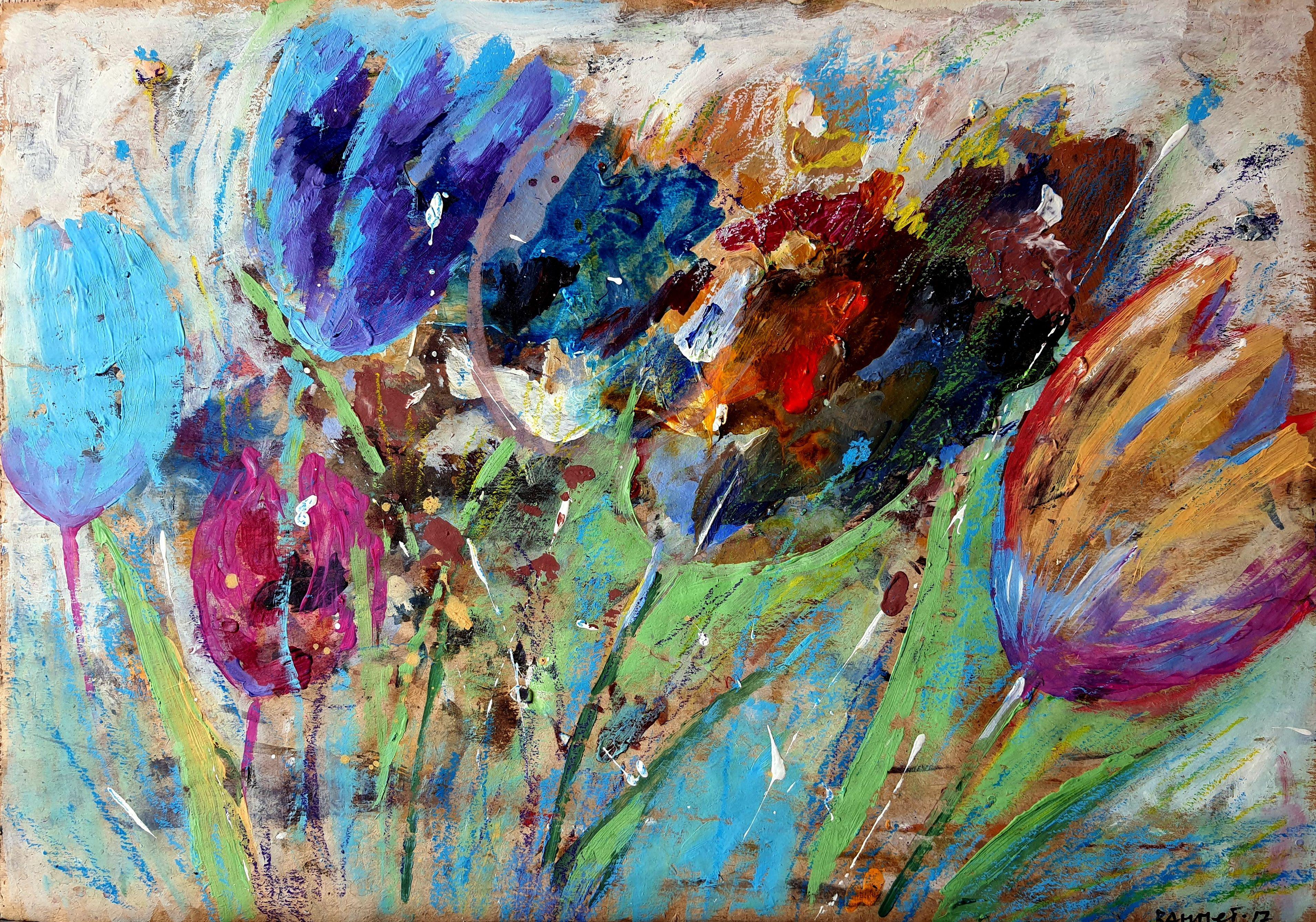 Fantasy with Flowers 14 For Sale 8