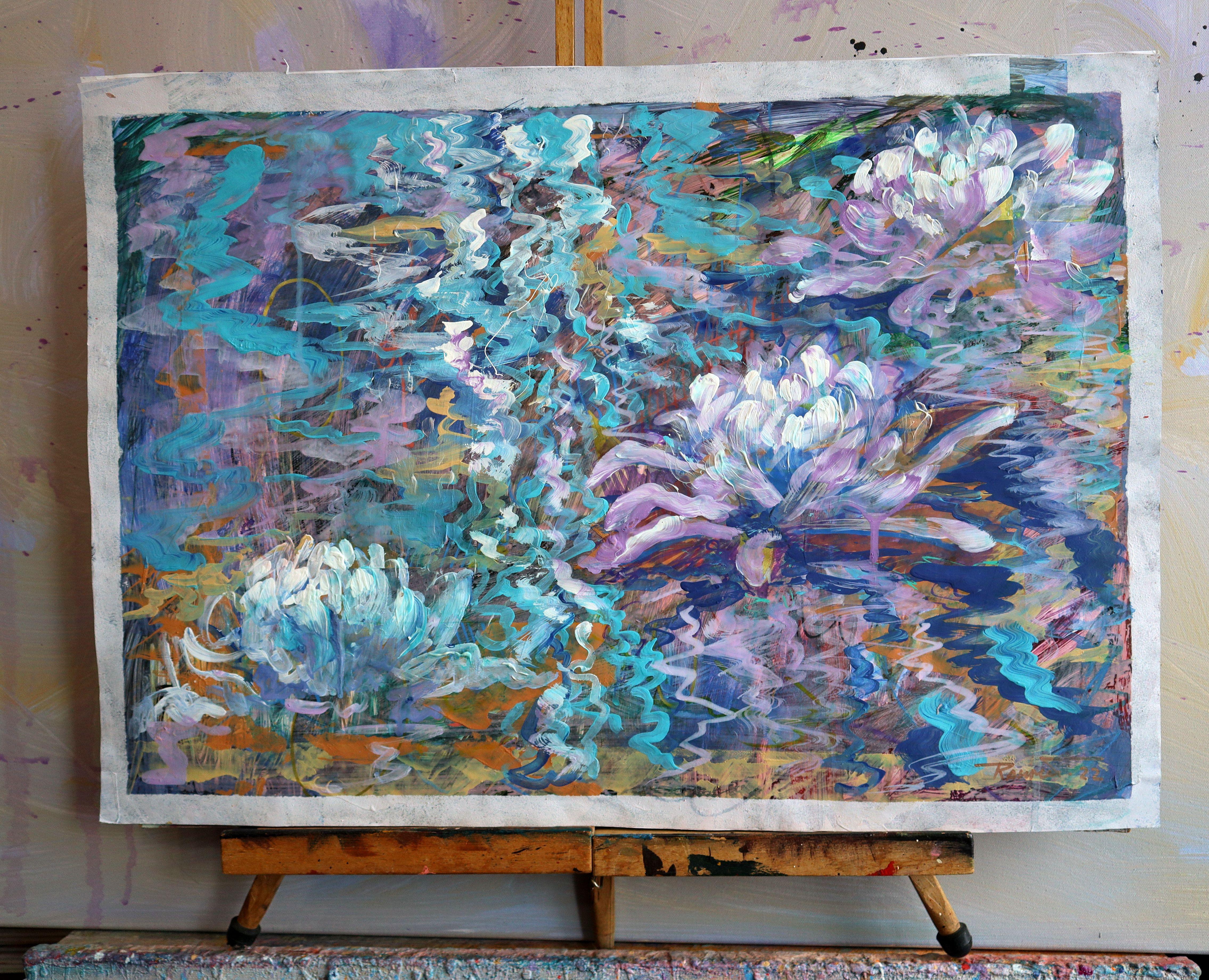 Fantasia con fiori 21 in vendita 1