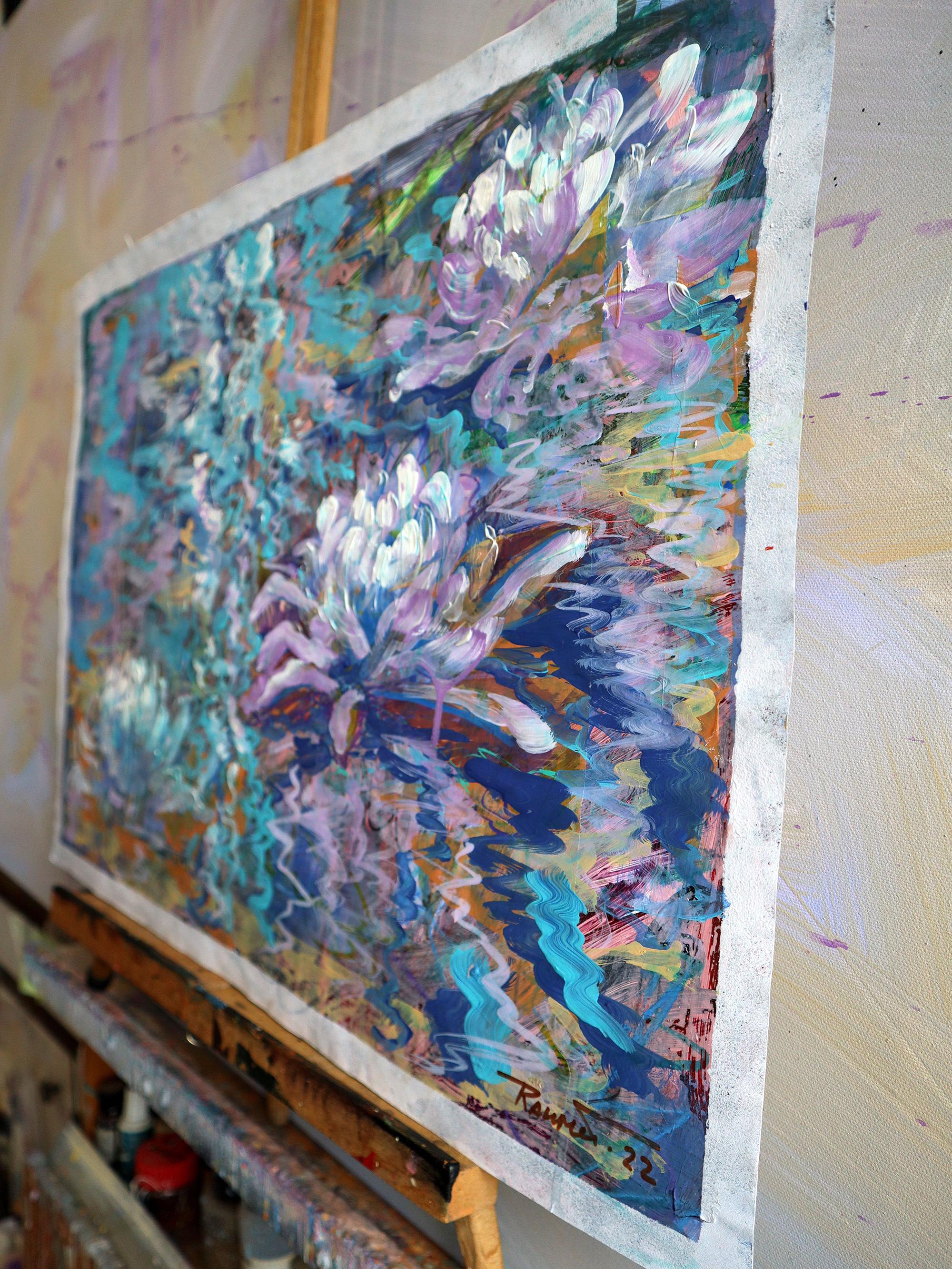 Fantasia con fiori 21 in vendita 3