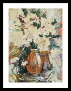 "Fantasy with Flowers 220" Mixed , paper, 59x42cm, Unframed