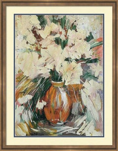 "Fantasy with Flowers 220" Mixed , paper, 59x42cm, Unframed